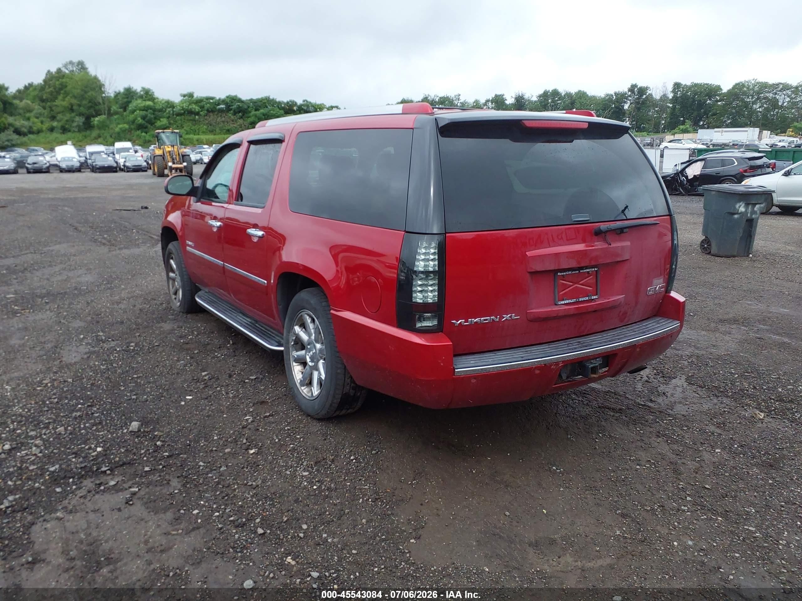 2013 Gmc Yukon Xl 1500 Denali Red vin: 1GKS2MEF4DR376505