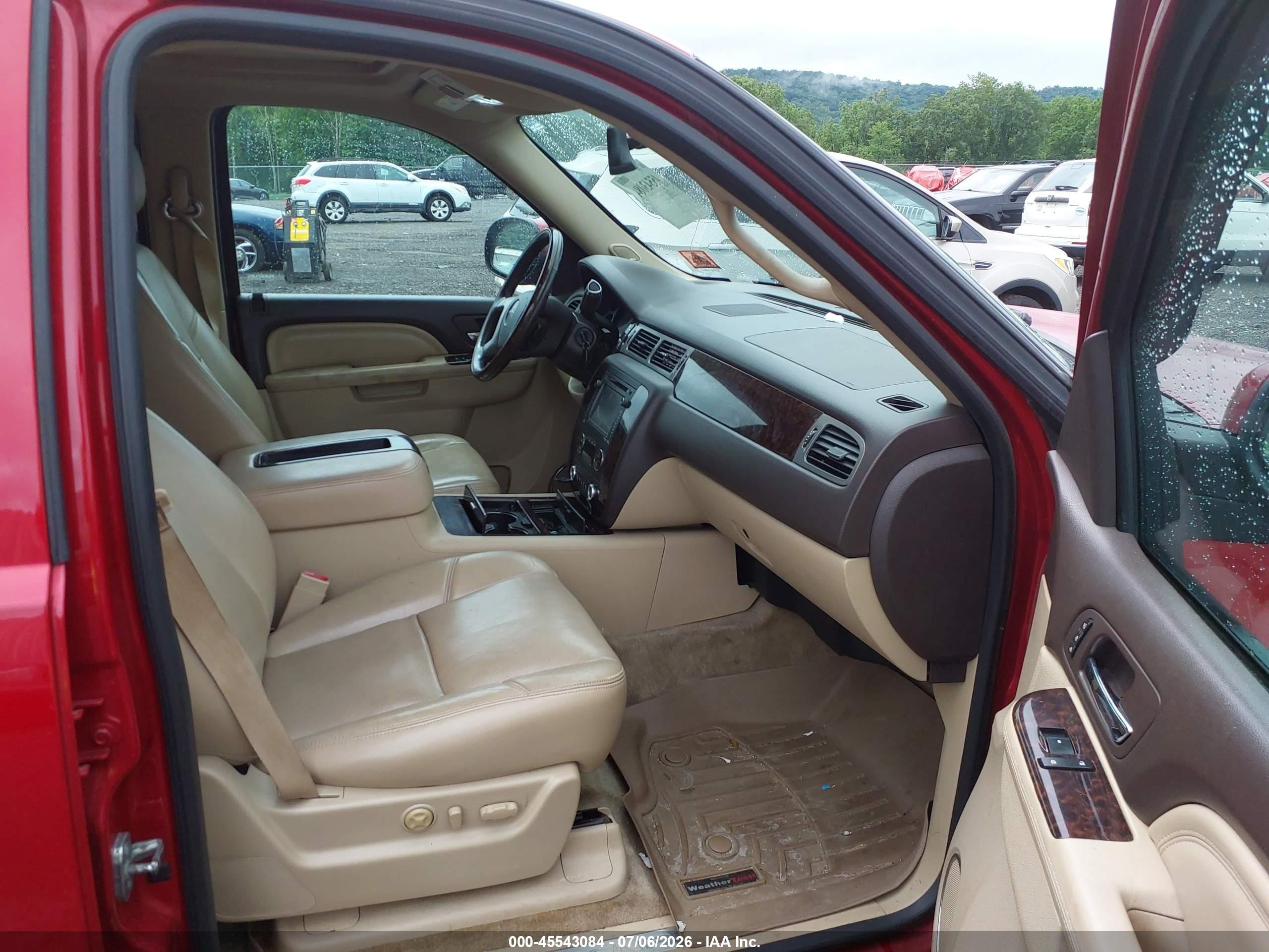 2013 Gmc Yukon Xl 1500 Denali Red vin: 1GKS2MEF4DR376505