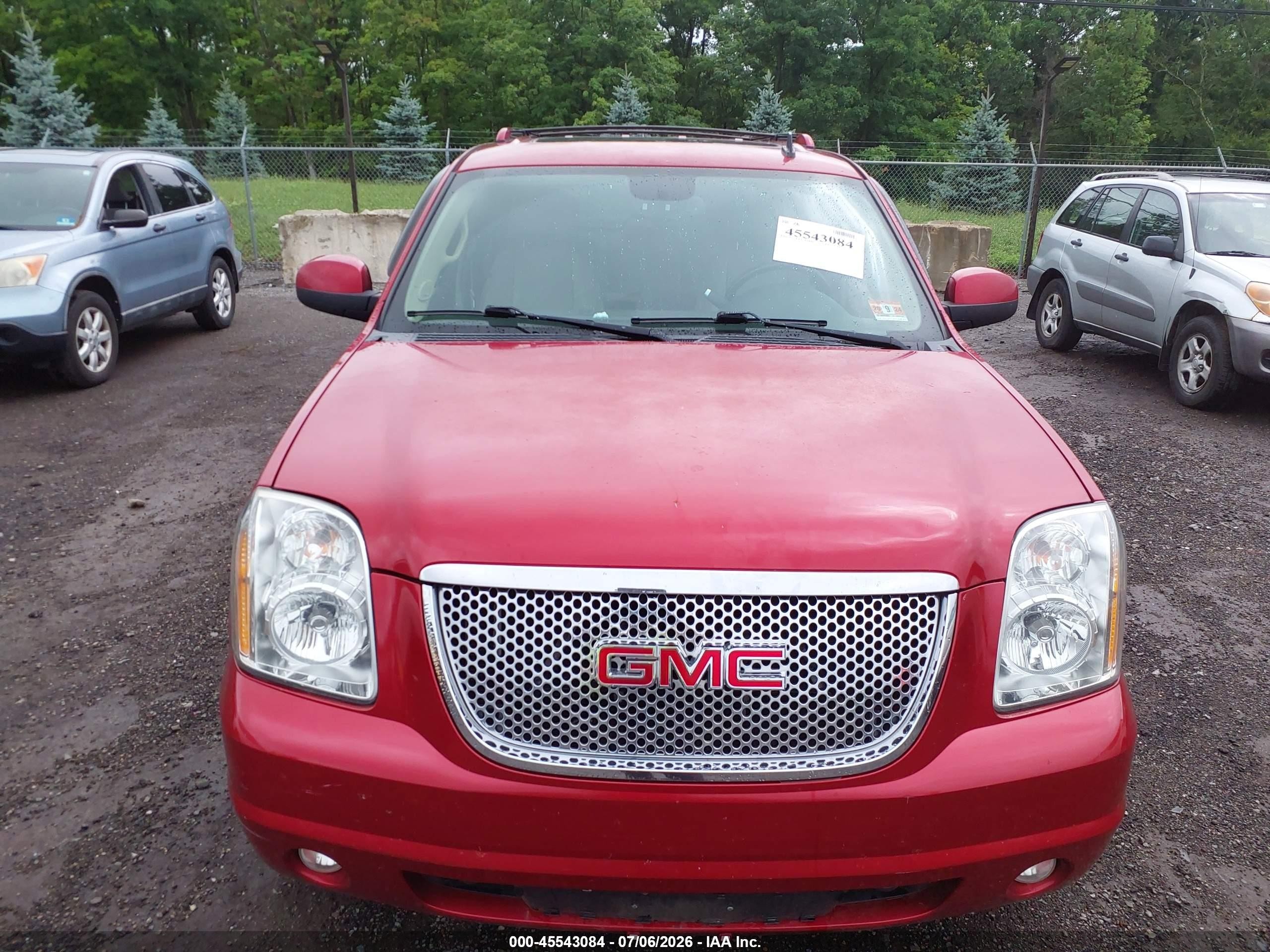 2013 Gmc Yukon Xl 1500 Denali Red vin: 1GKS2MEF4DR376505