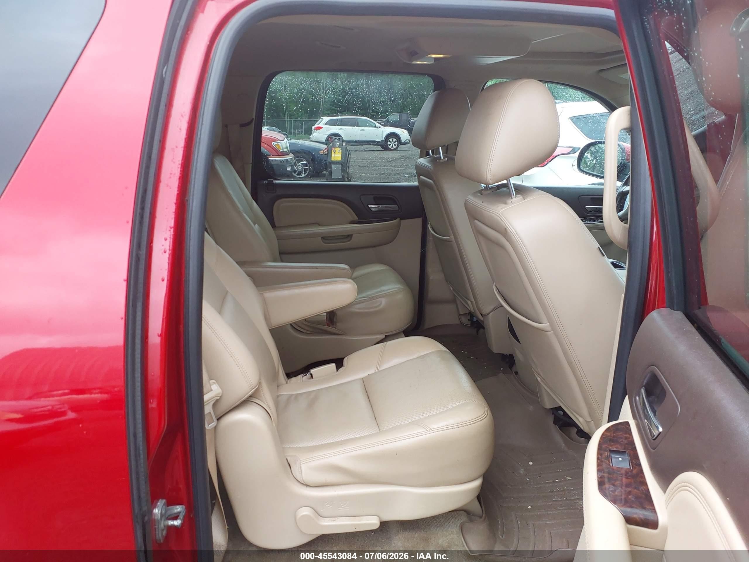 2013 Gmc Yukon Xl 1500 Denali Red vin: 1GKS2MEF4DR376505