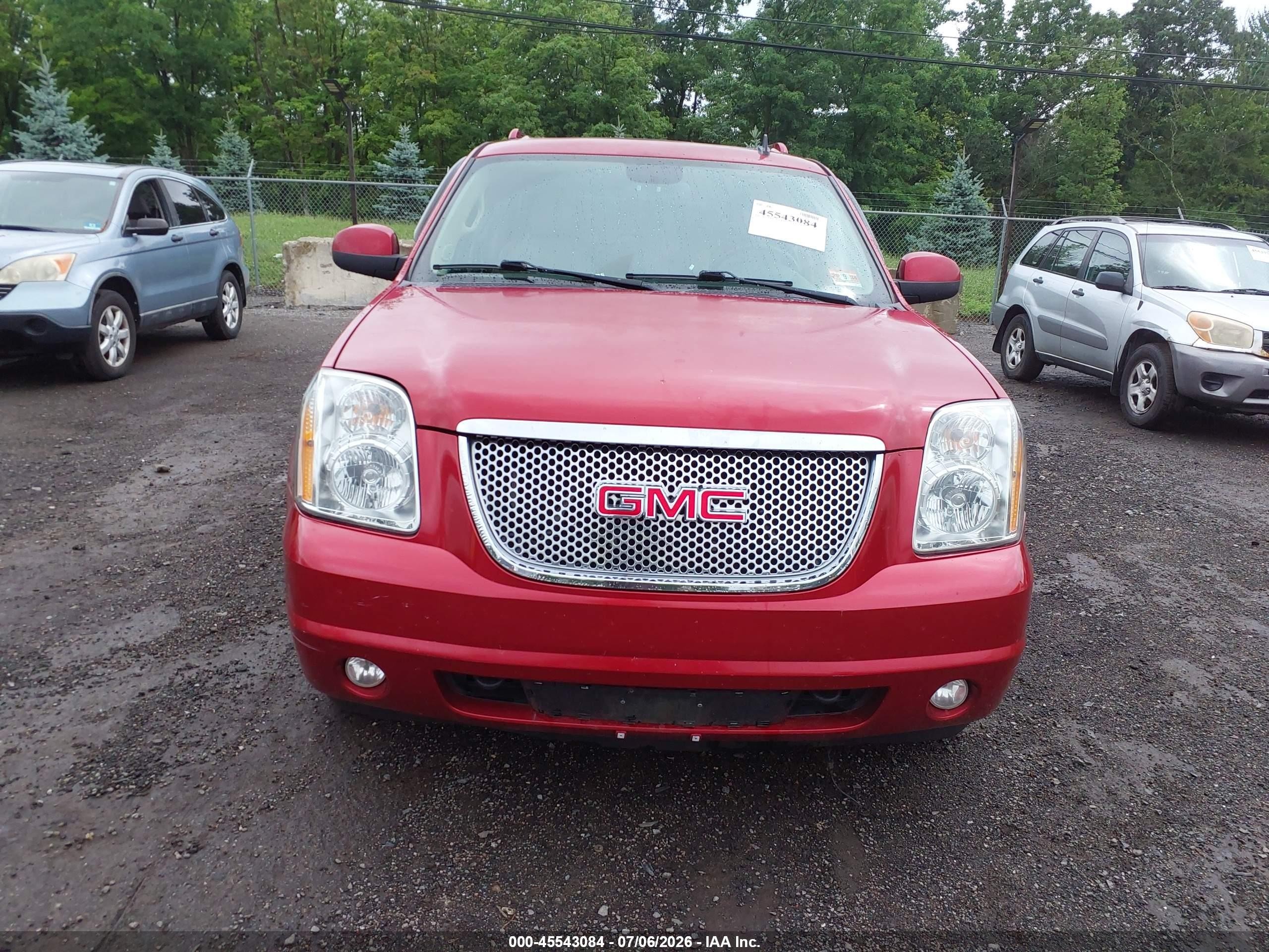 2013 Gmc Yukon Xl 1500 Denali Red vin: 1GKS2MEF4DR376505