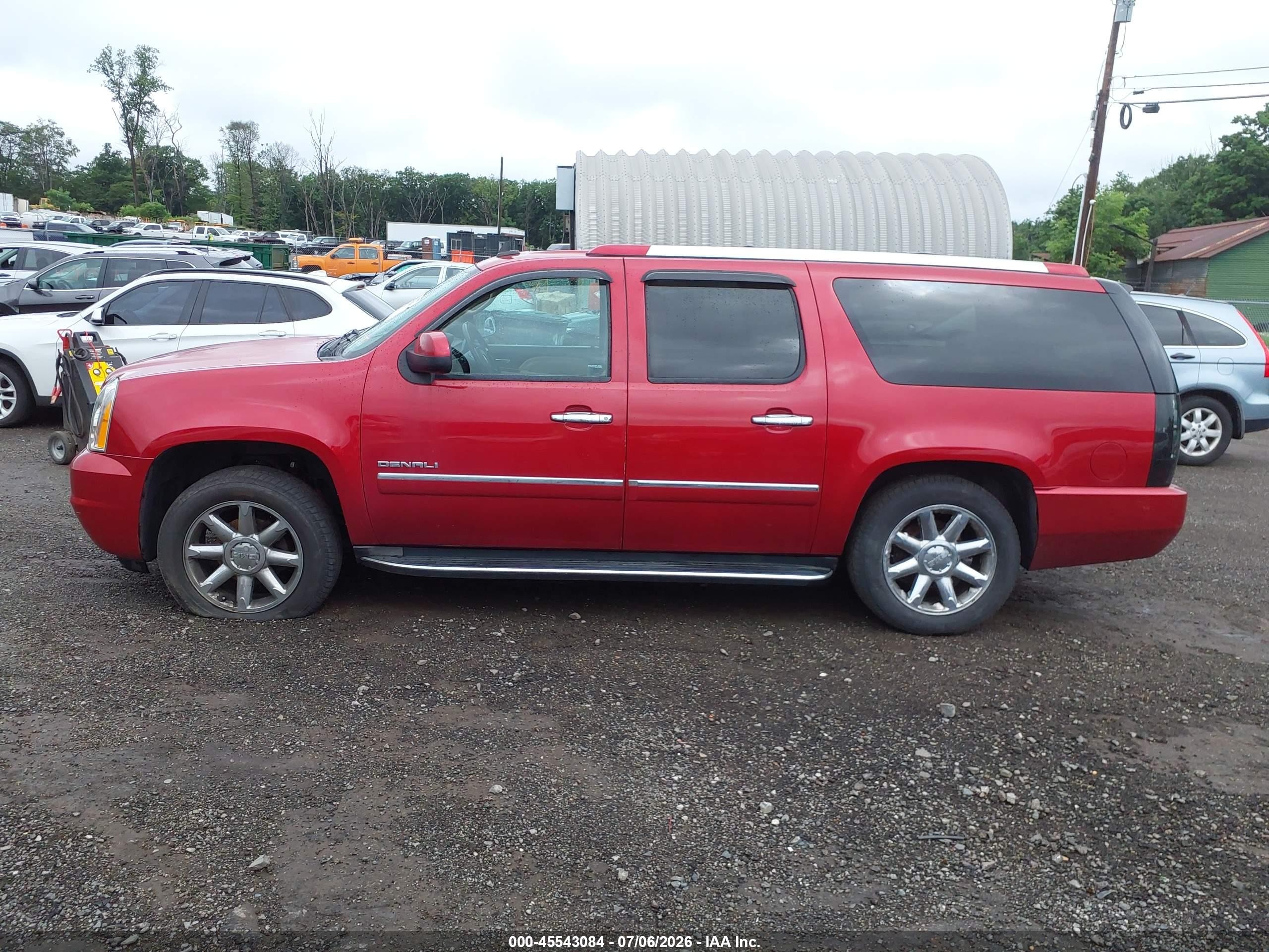 2013 Gmc Yukon Xl 1500 Denali Red vin: 1GKS2MEF4DR376505
