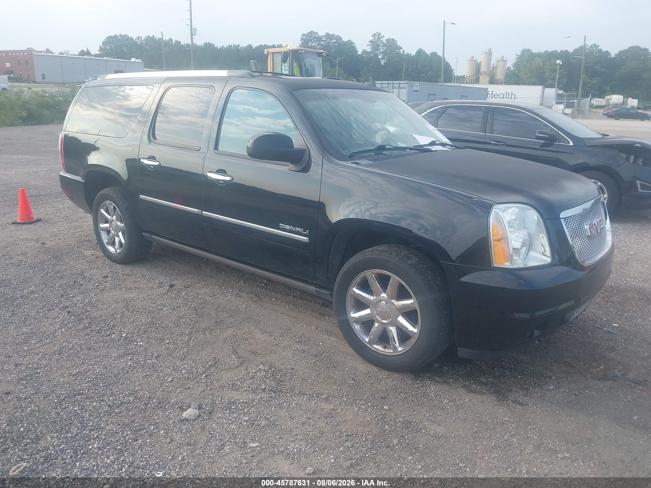 2014 Gmc Yukon Xl 1500 Denali Black vin: 1GKS2MEF4ER169887