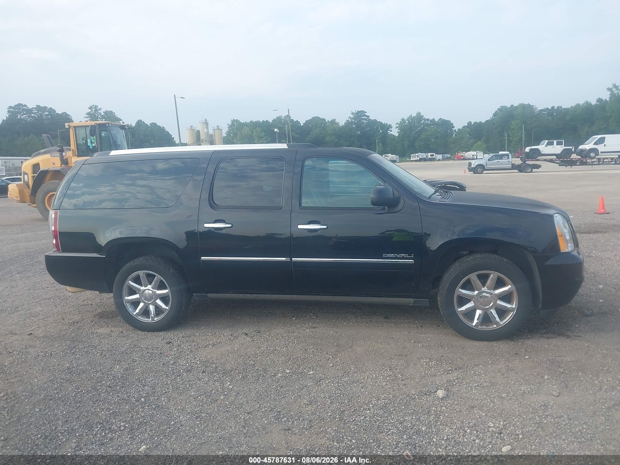 2014 Gmc Yukon Xl 1500 Denali Black vin: 1GKS2MEF4ER169887