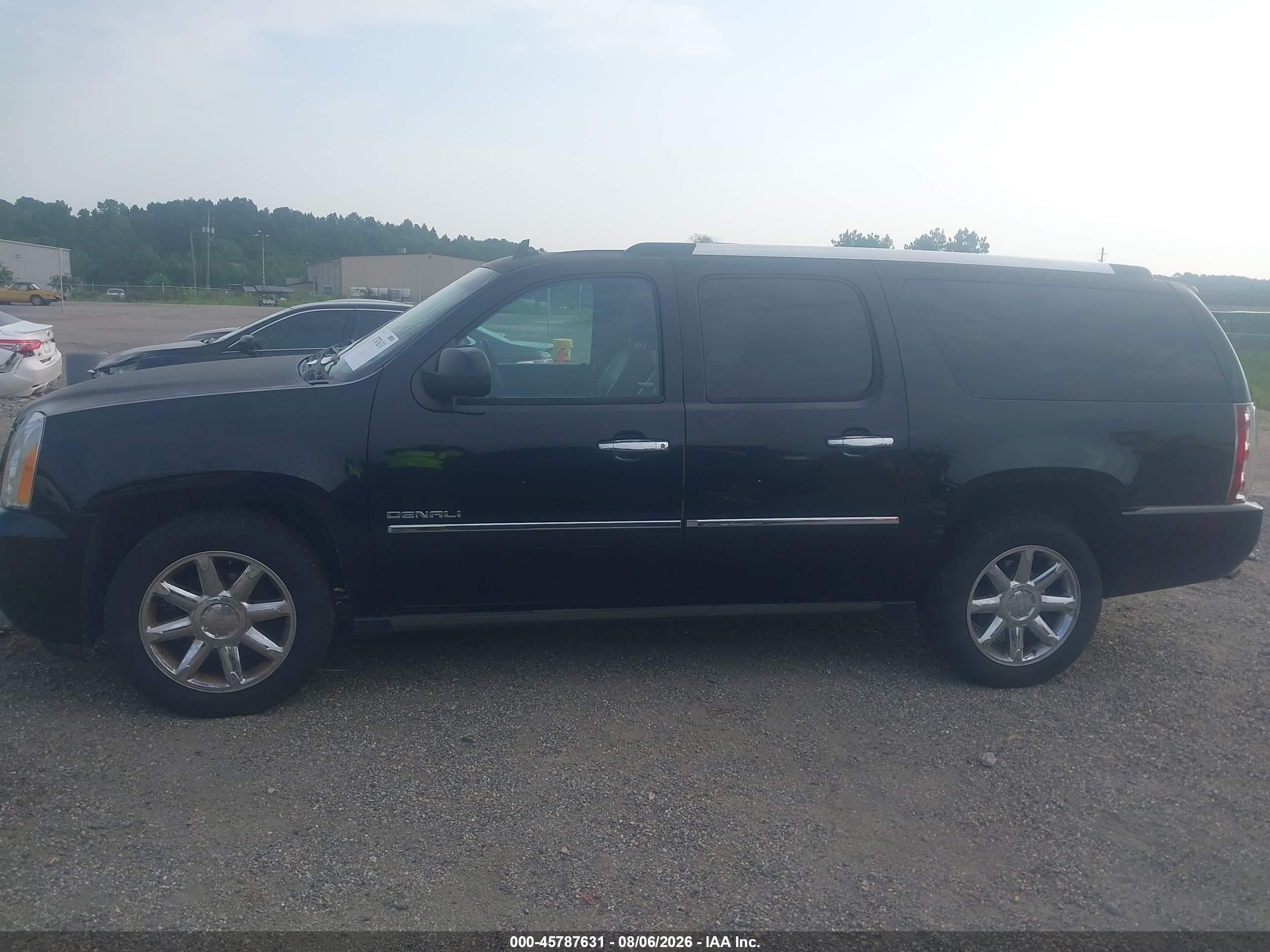 2014 Gmc Yukon Xl 1500 Denali Black vin: 1GKS2MEF4ER169887