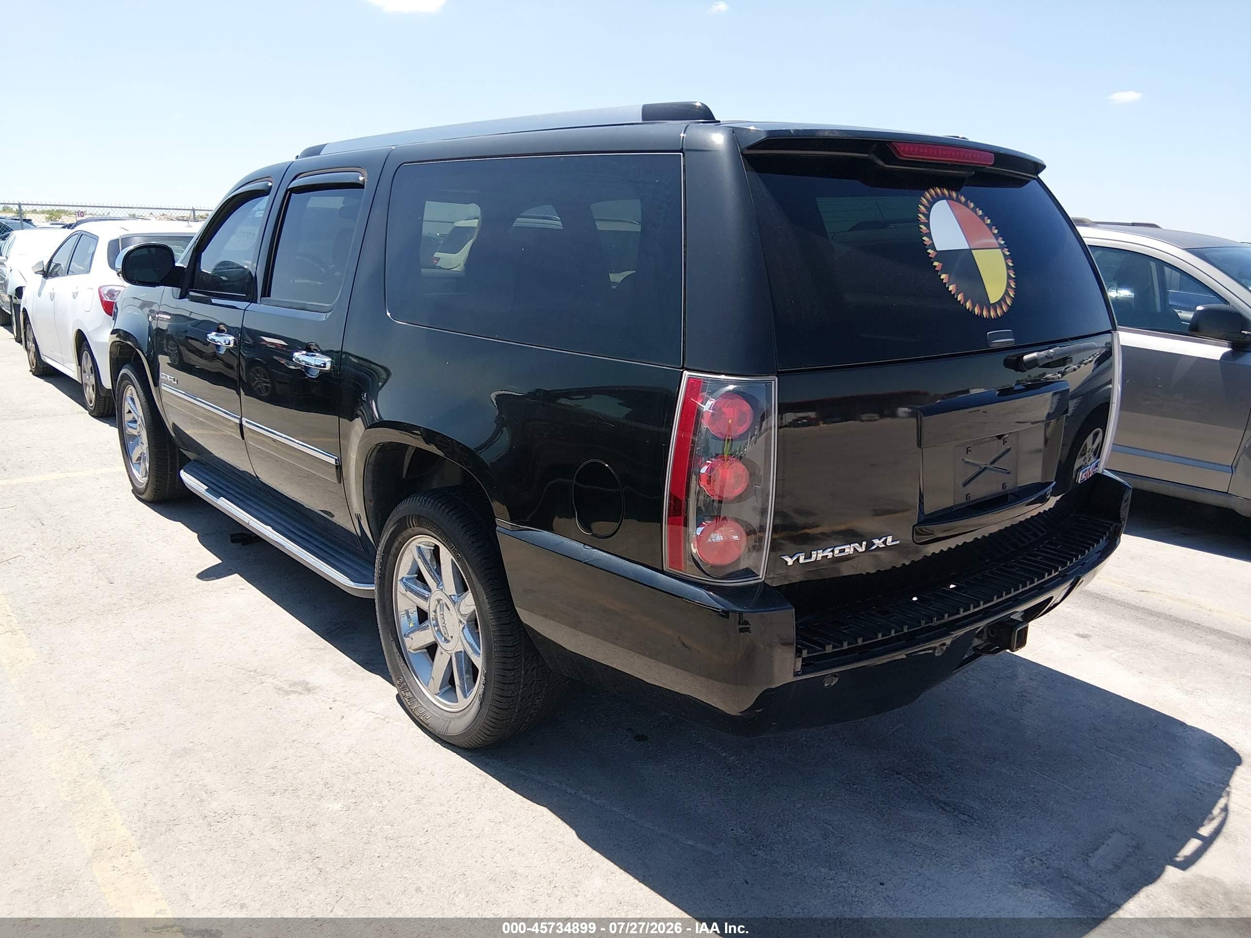 2013 Gmc Yukon Xl 1500 Denali Черный vin: 1GKS2MEF5DR118252