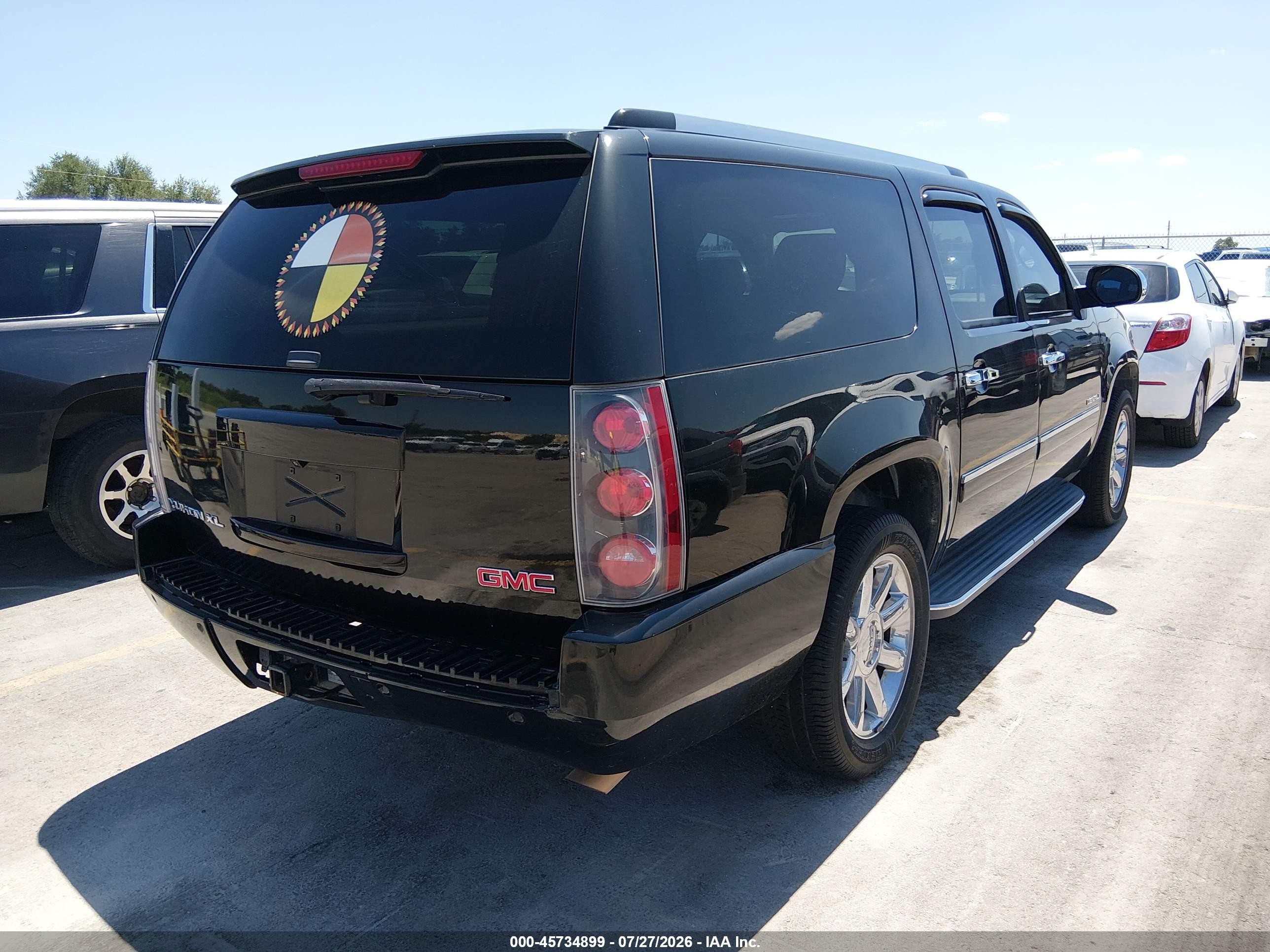 2013 Gmc Yukon Xl 1500 Denali Черный vin: 1GKS2MEF5DR118252