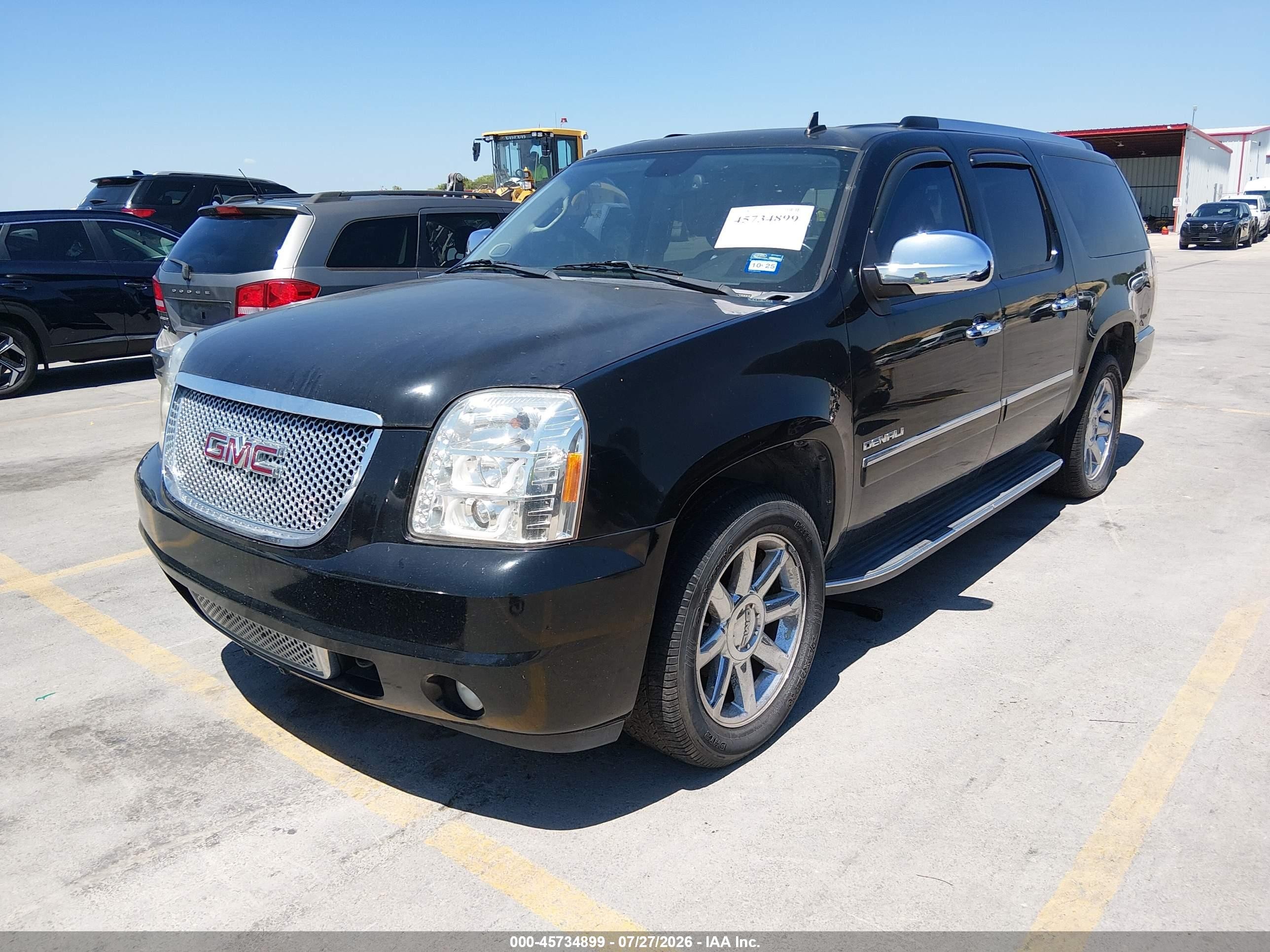 2013 Gmc Yukon Xl 1500 Denali Черный vin: 1GKS2MEF5DR118252