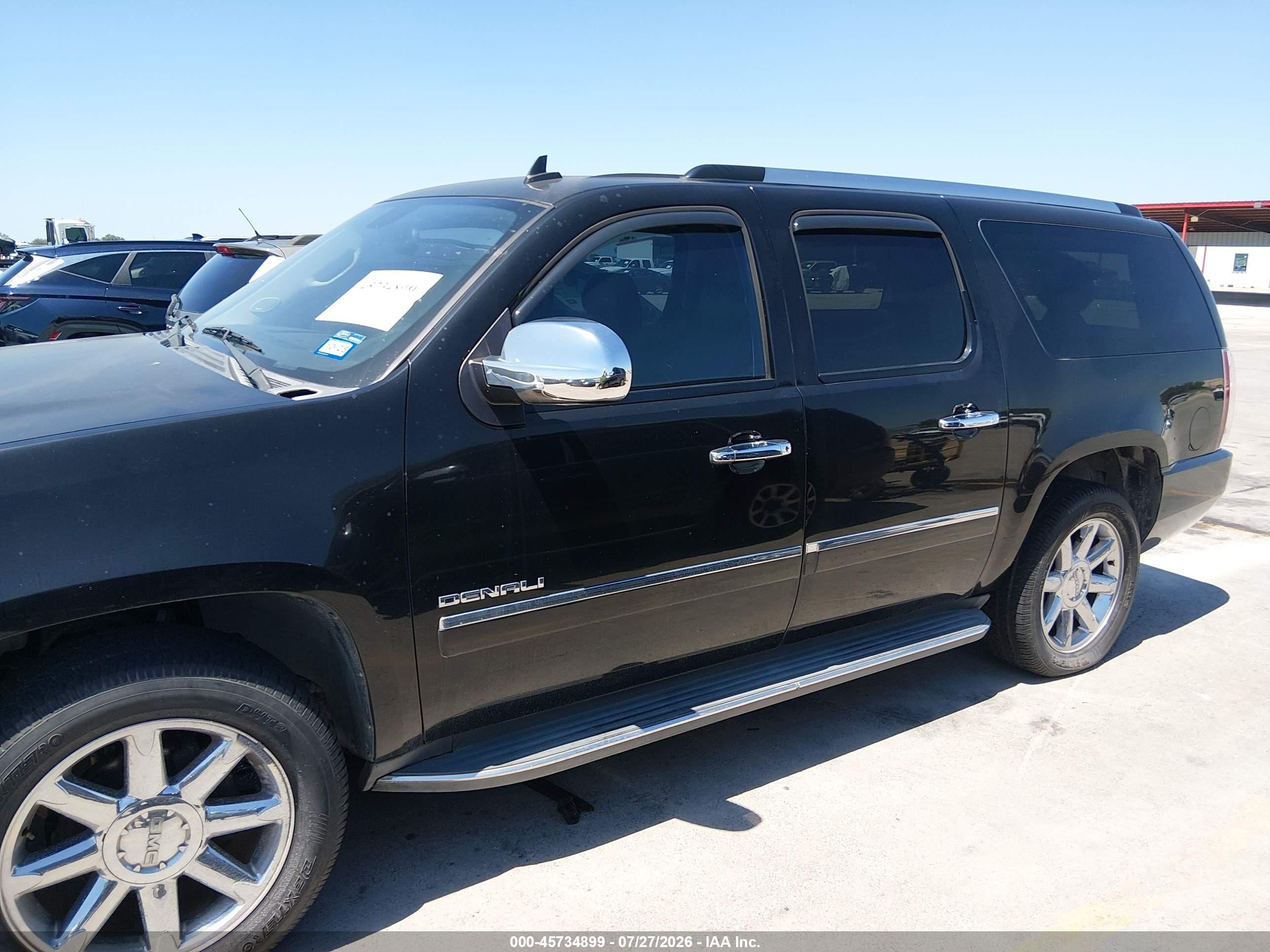 2013 Gmc Yukon Xl 1500 Denali Черный vin: 1GKS2MEF5DR118252