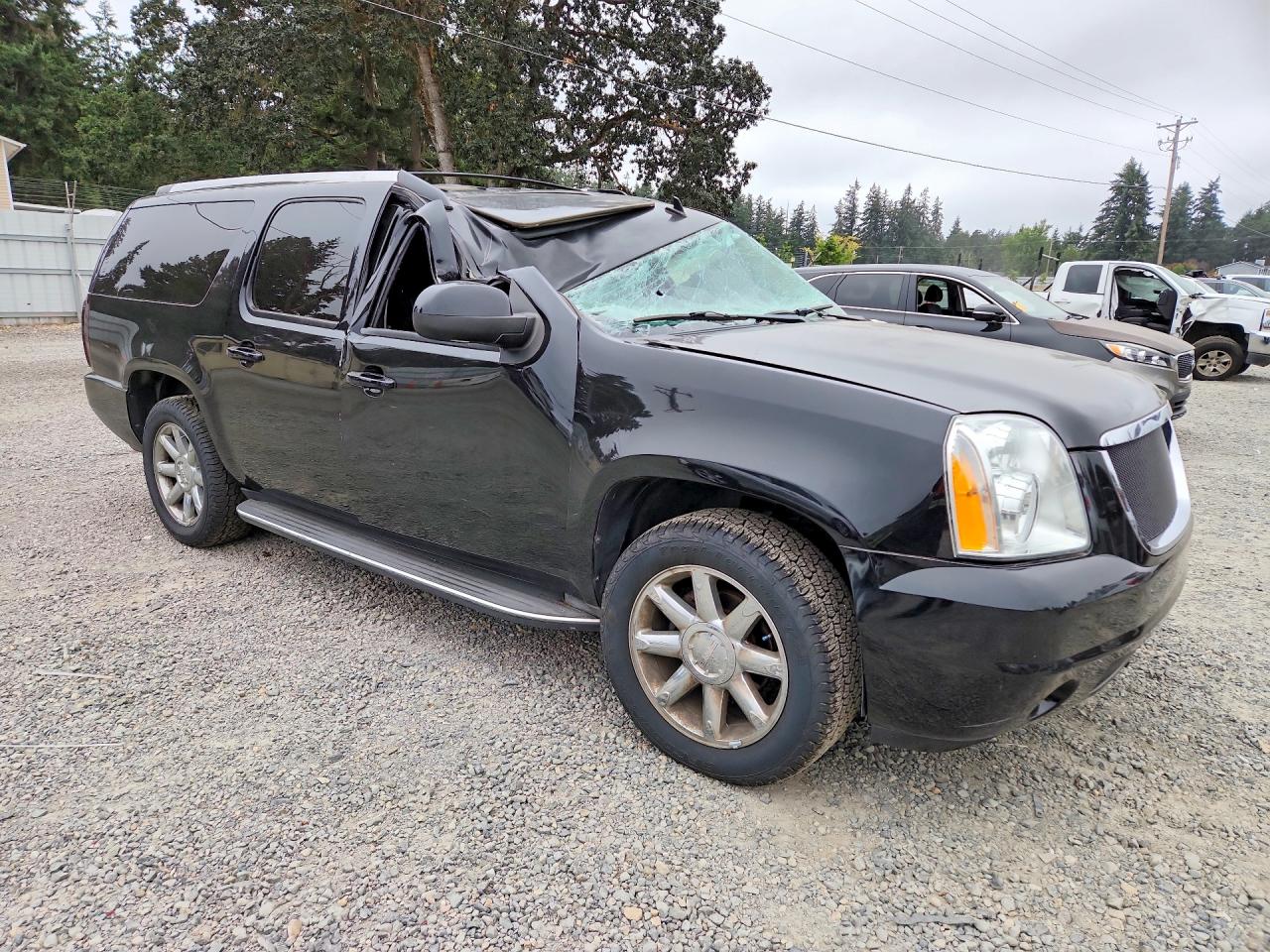 2013 Gmc Yukon Xl Denali Black vin: 1GKS2MEF5DR378294