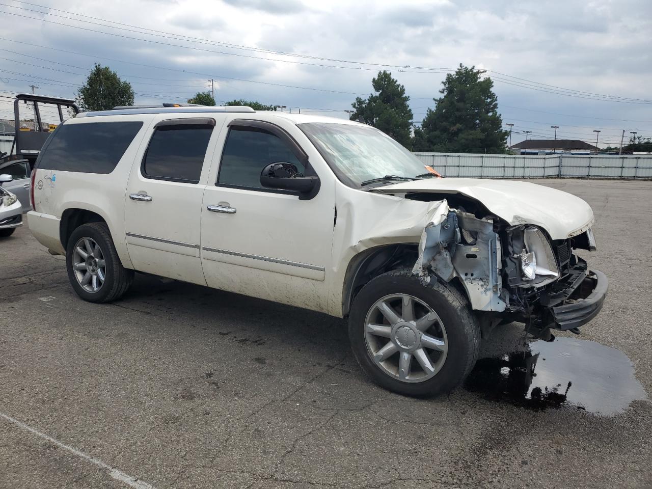 2012 Gmc Yukon Xl Denali White vin: 1GKS2MEF6CR185909