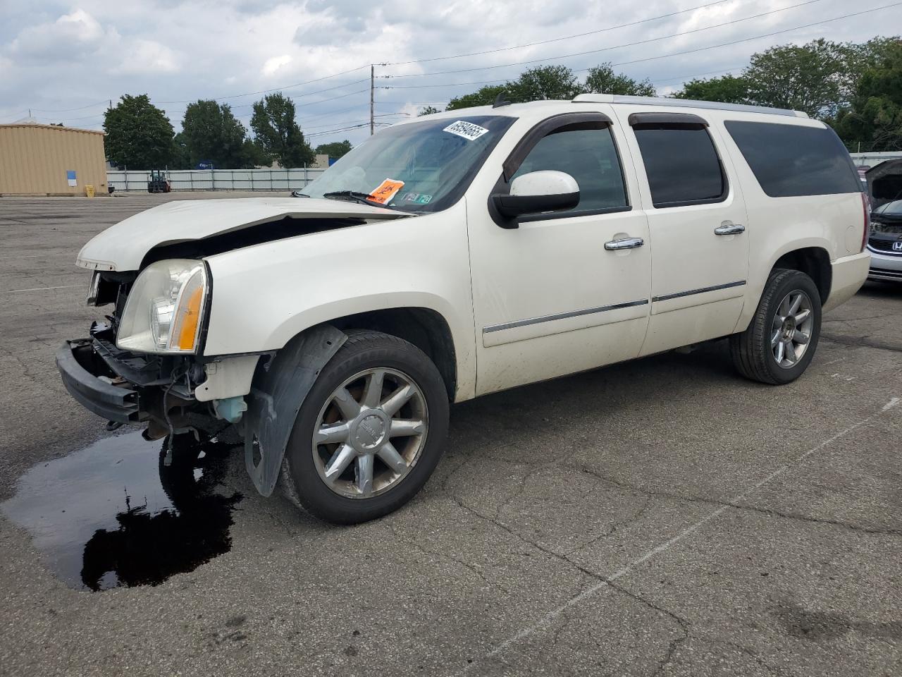2012 Gmc Yukon Xl Denali White vin: 1GKS2MEF6CR185909