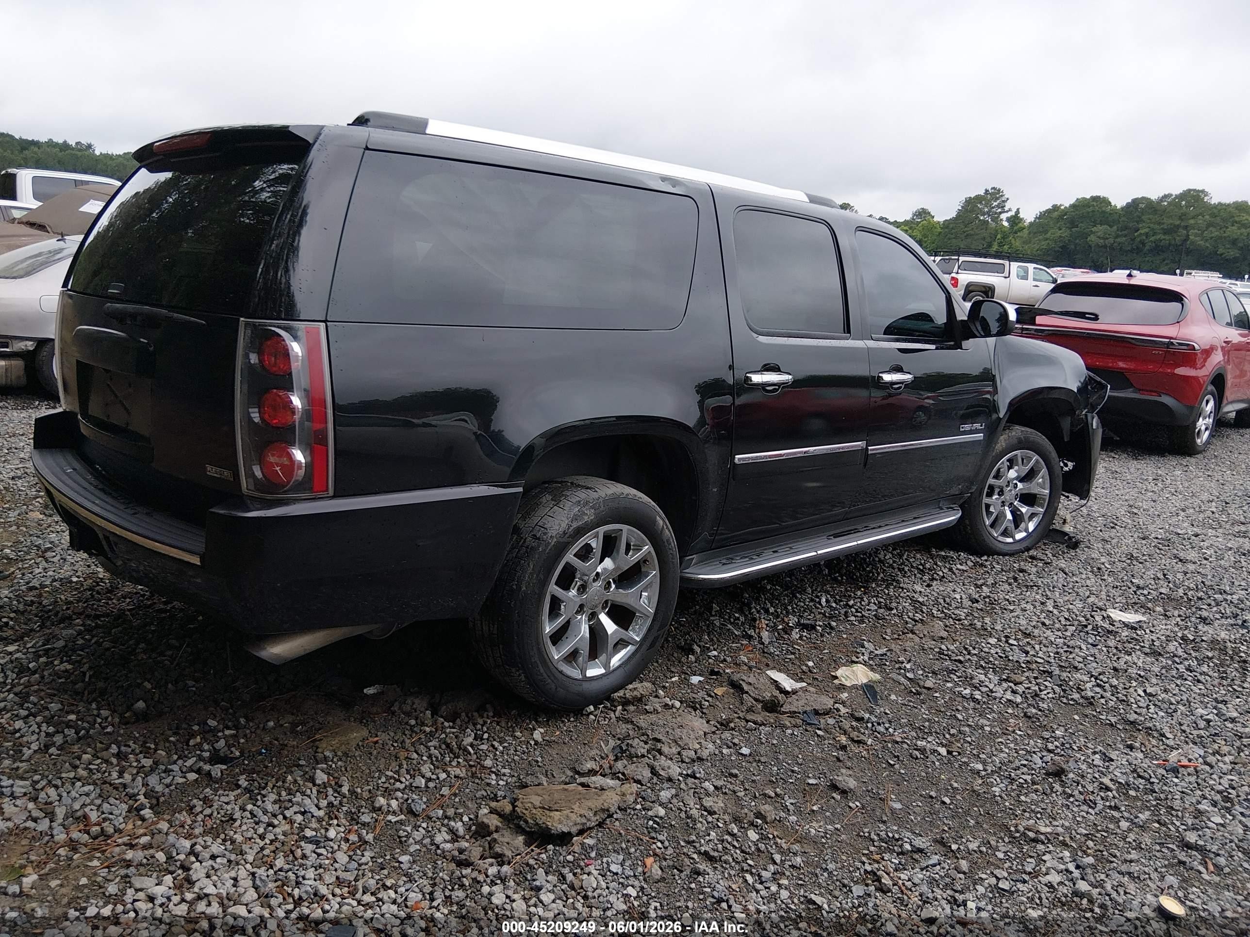 2012 Gmc Yukon Xl 1500 Denali Черный vin: 1GKS2MEF6CR257661