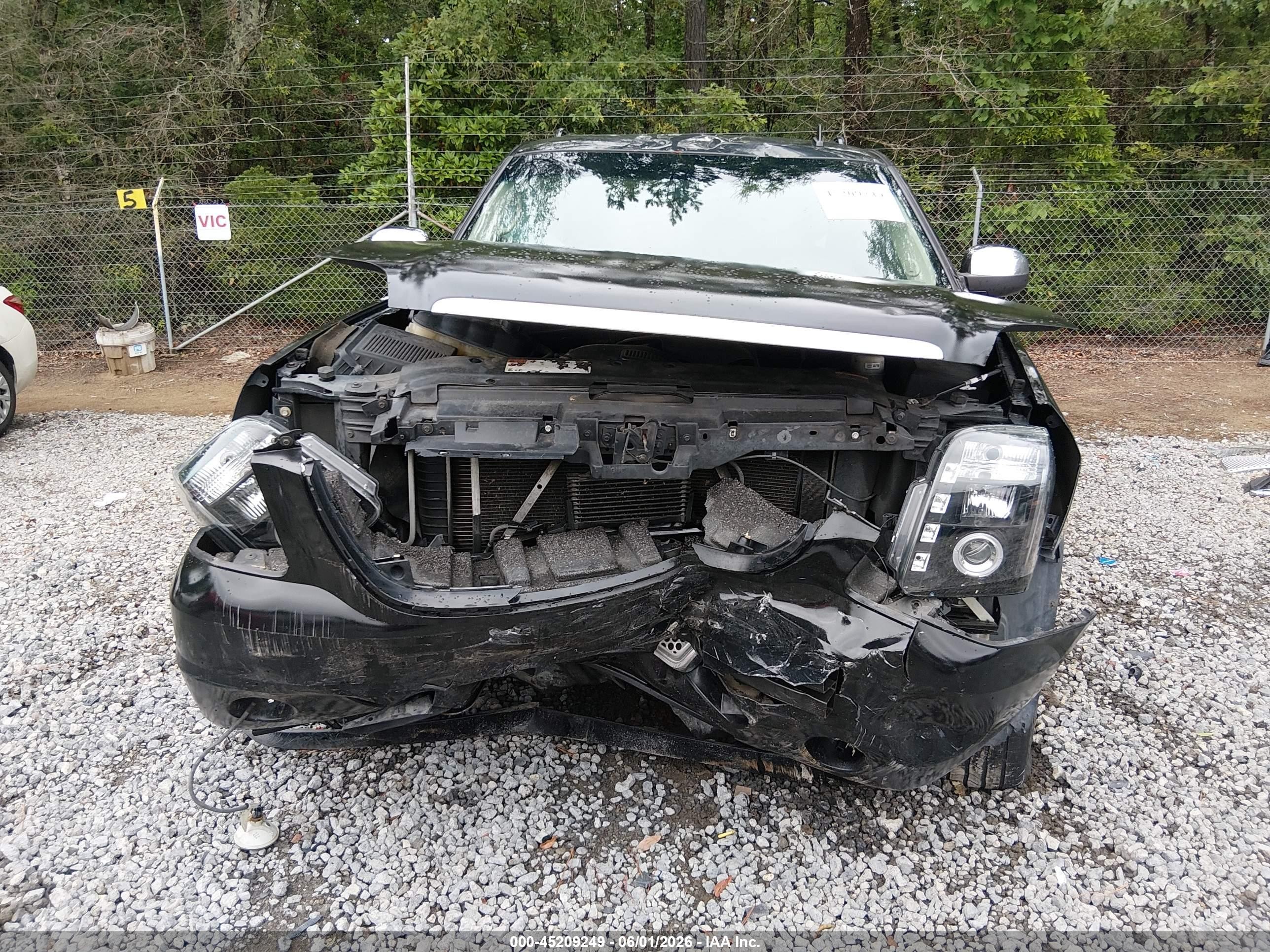 2012 Gmc Yukon Xl 1500 Denali Черный vin: 1GKS2MEF6CR257661