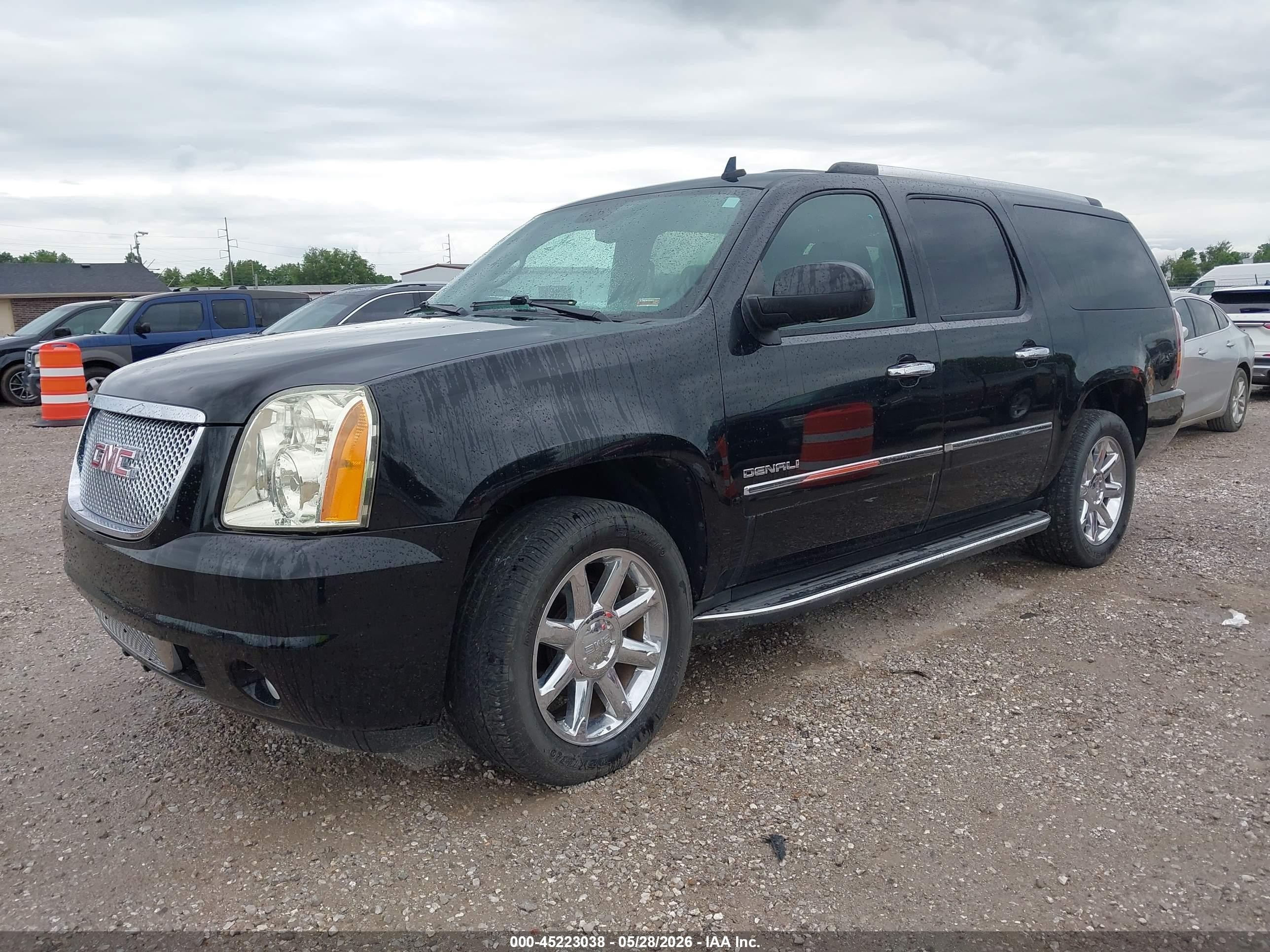 2013 Gmc Yukon Xl 1500 Denali Черный vin: 1GKS2MEF6DR101427
