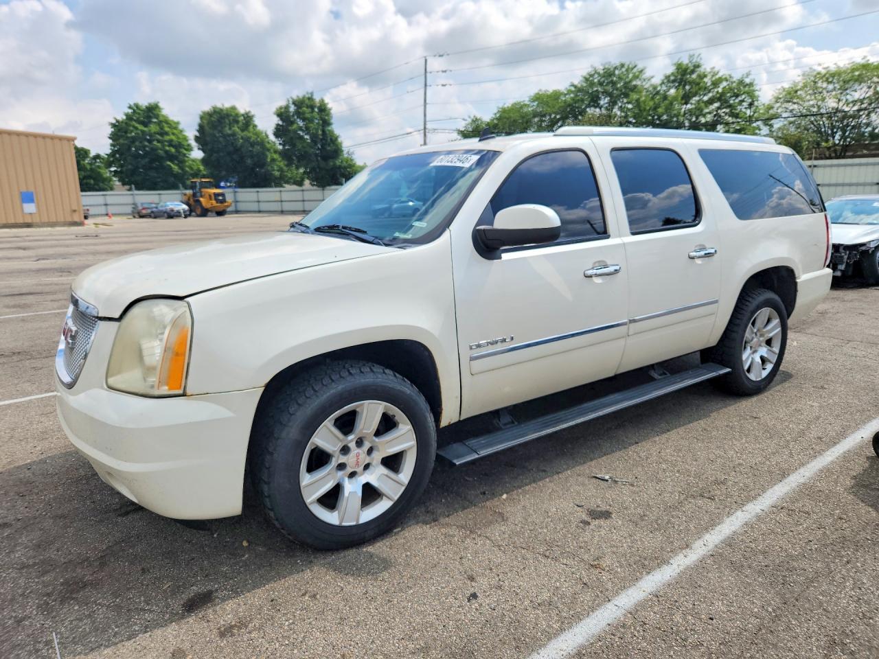2013 Gmc Yukon Xl Denali White vin: 1GKS2MEF6DR186575