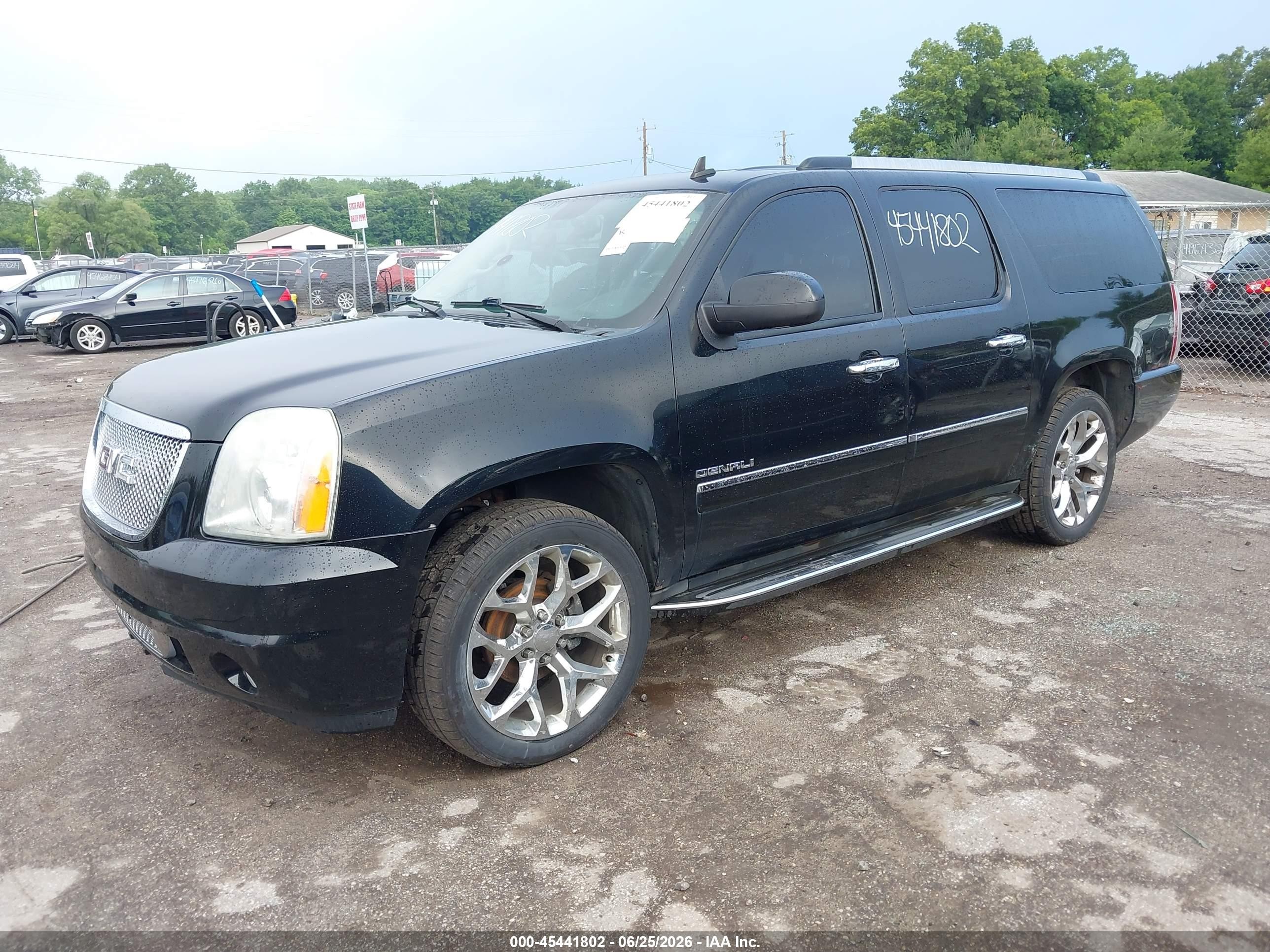 2011 Gmc Yukon Xl 1500 Denali Черный vin: 1GKS2MEF8BR351748