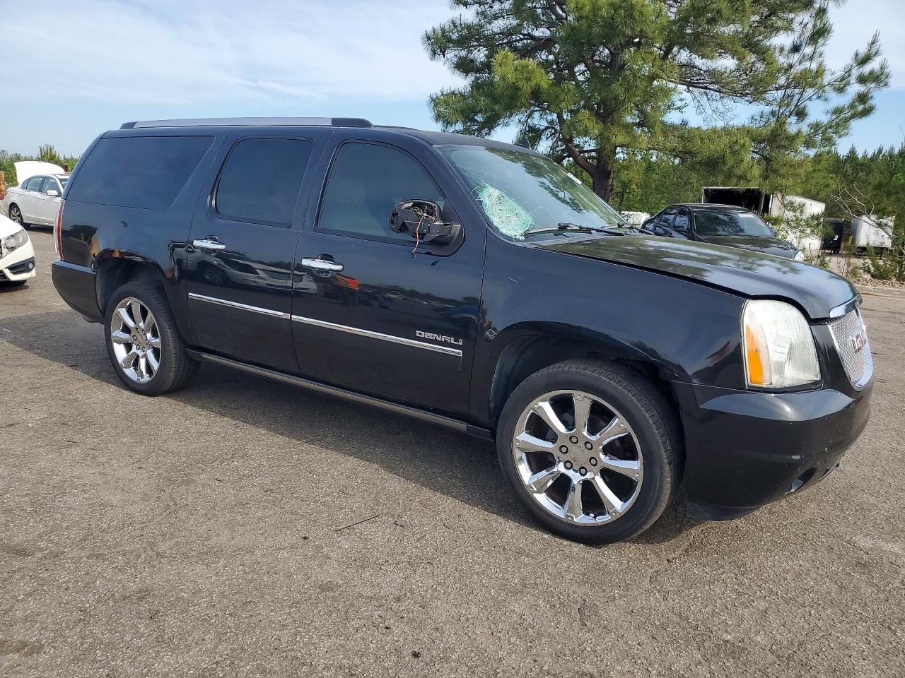2013 Gmc Yukon Xl Denali Black vin: 1GKS2MEF8DR280862