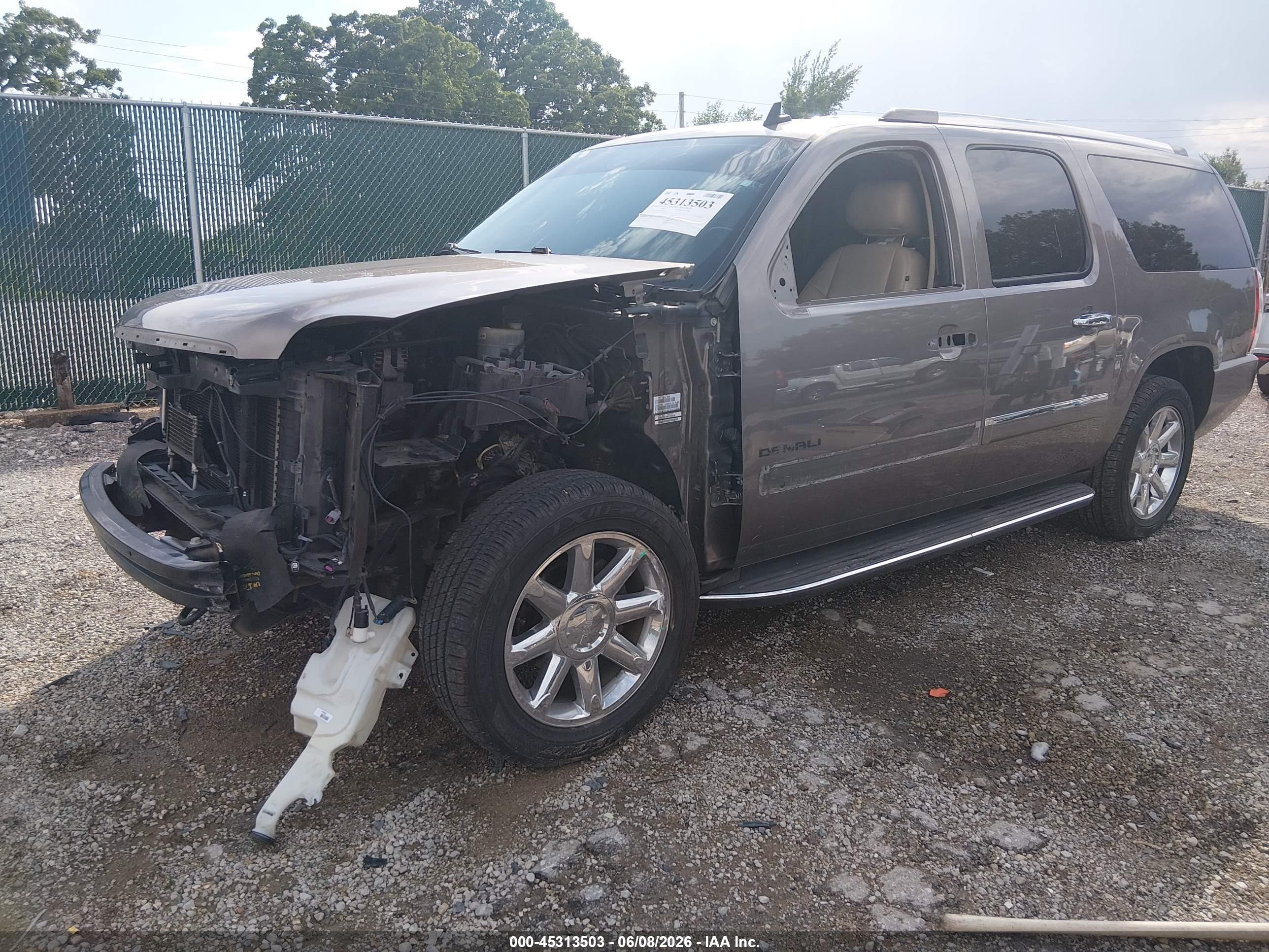 2014 Gmc Yukon Xl 1500 Denali Brown vin: 1GKS2MEF8ER169438