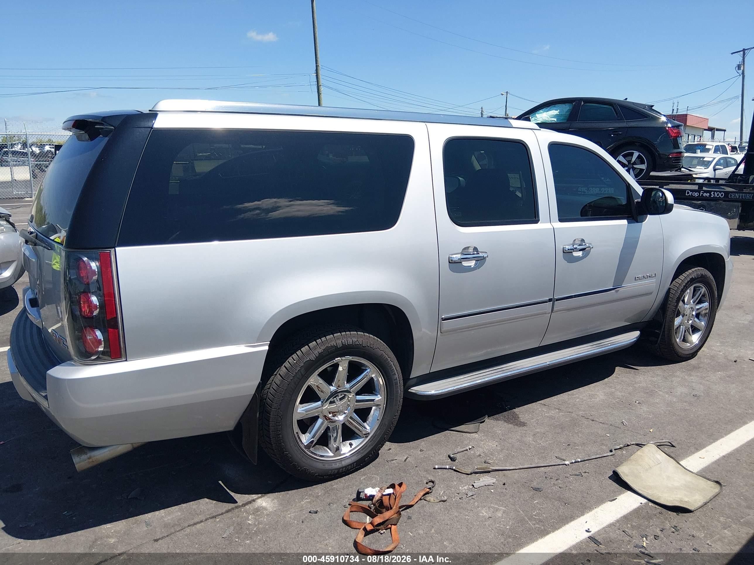 2012 Gmc Yukon Xl 1500 Denali Серебряный vin: 1GKS2MEF9CR217297