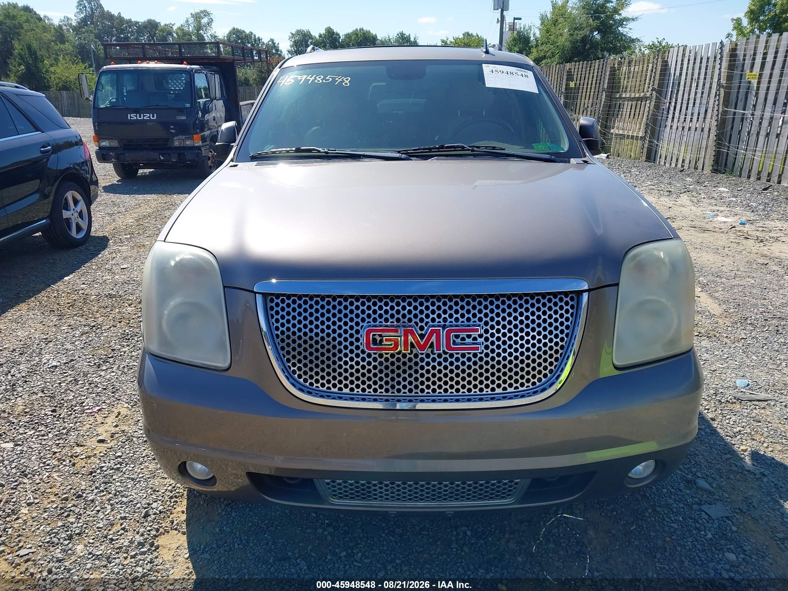 2012 Gmc Yukon Xl 1500 Denali Gray vin: 1GKS2MEF9CR220314