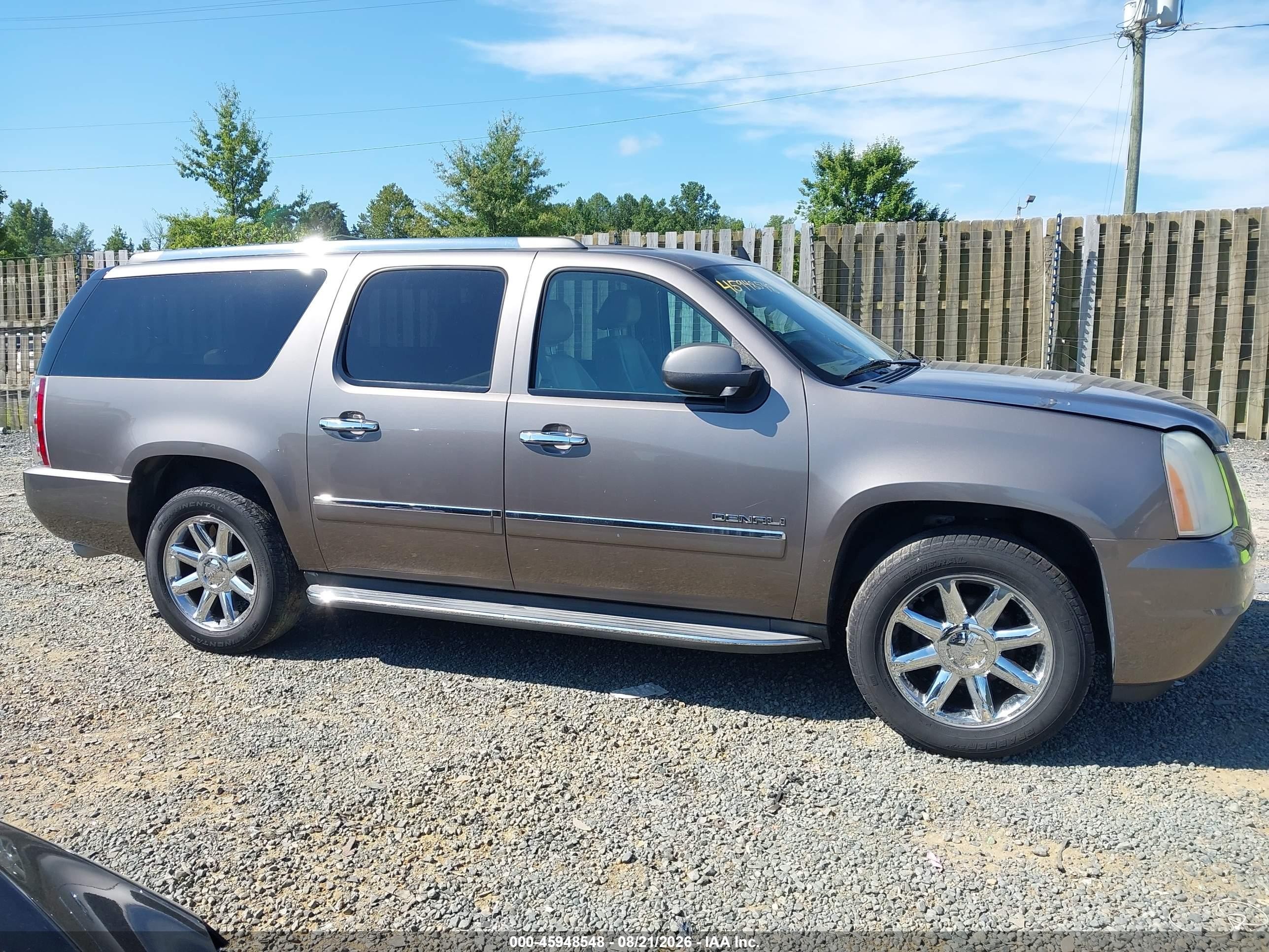 2012 Gmc Yukon Xl 1500 Denali Gray vin: 1GKS2MEF9CR220314