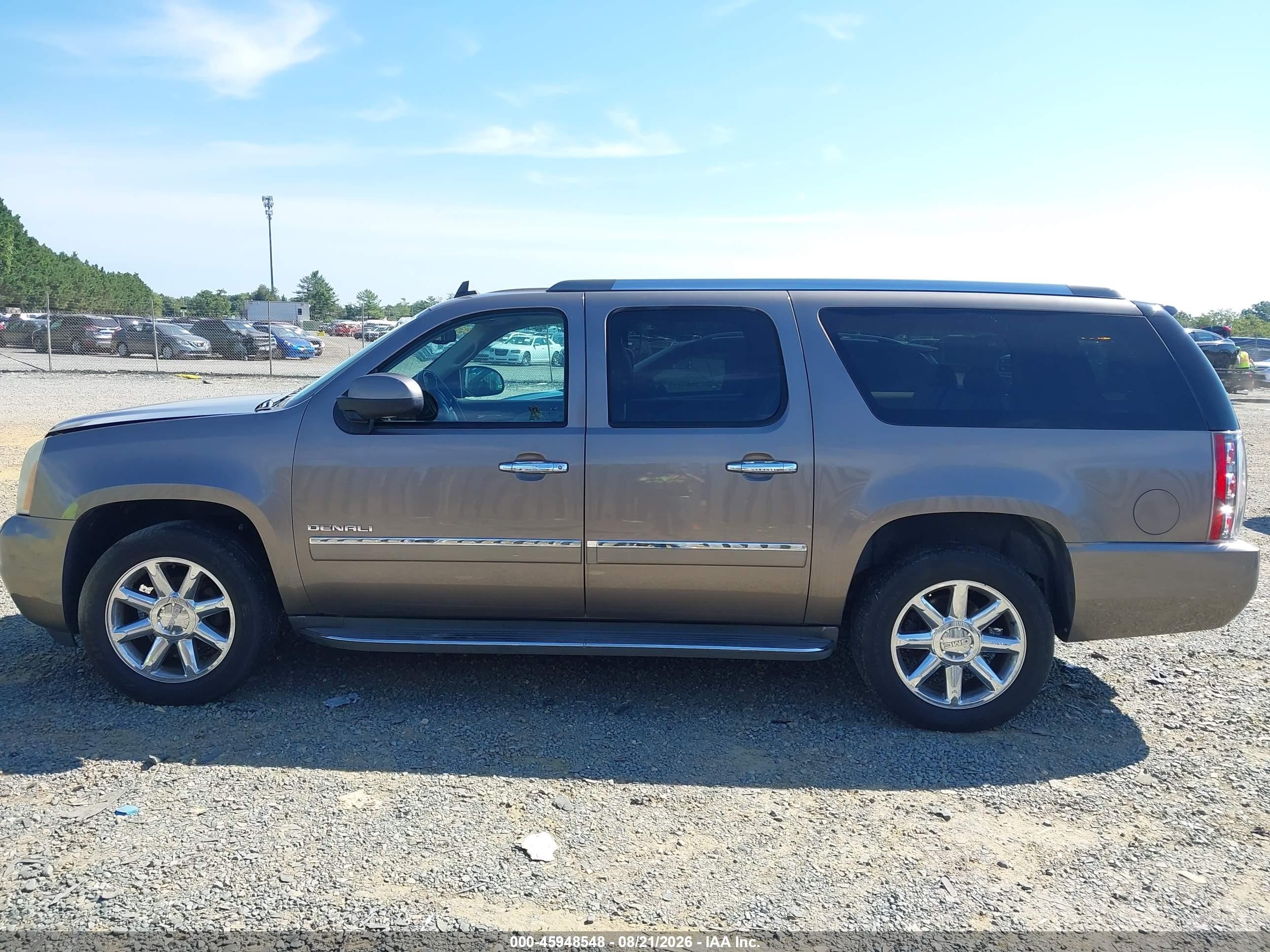 2012 Gmc Yukon Xl 1500 Denali Gray vin: 1GKS2MEF9CR220314