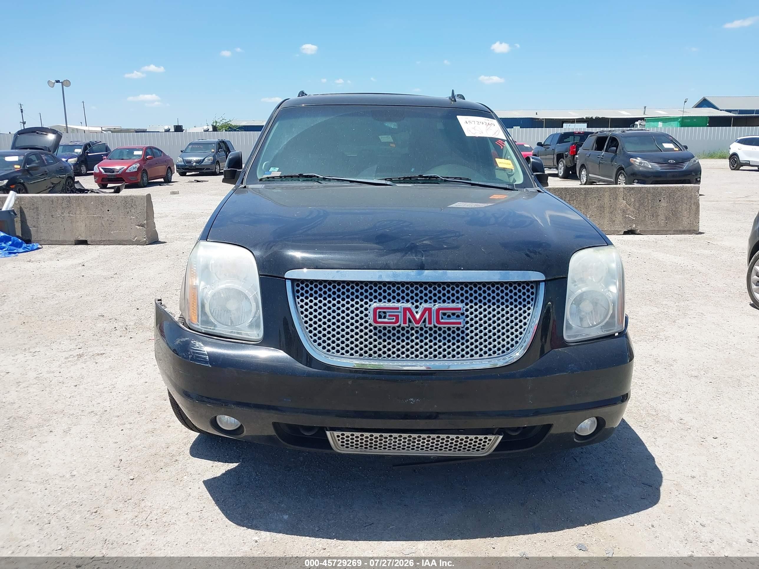 2012 Gmc Yukon Xl 1500 Denali Black vin: 1GKS2MEF9CR264989
