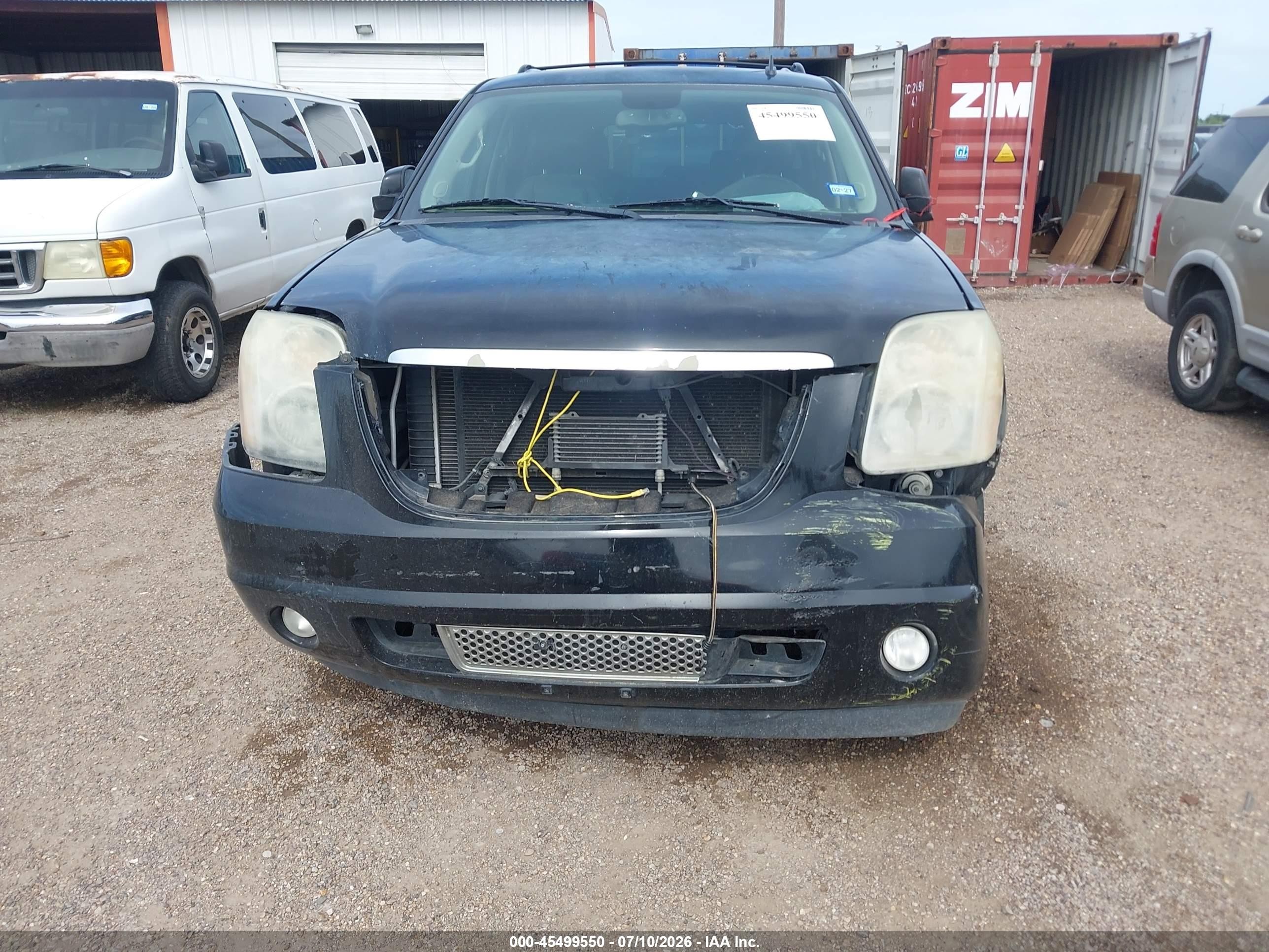 2011 Gmc Yukon Xl 1500 Denali Black vin: 1GKS2MEFXBR261355
