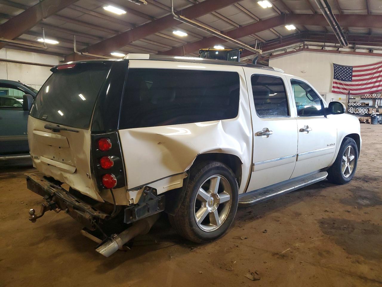 2013 Gmc Yukon Xl Denali White vin: 1GKS2MEFXDR291541