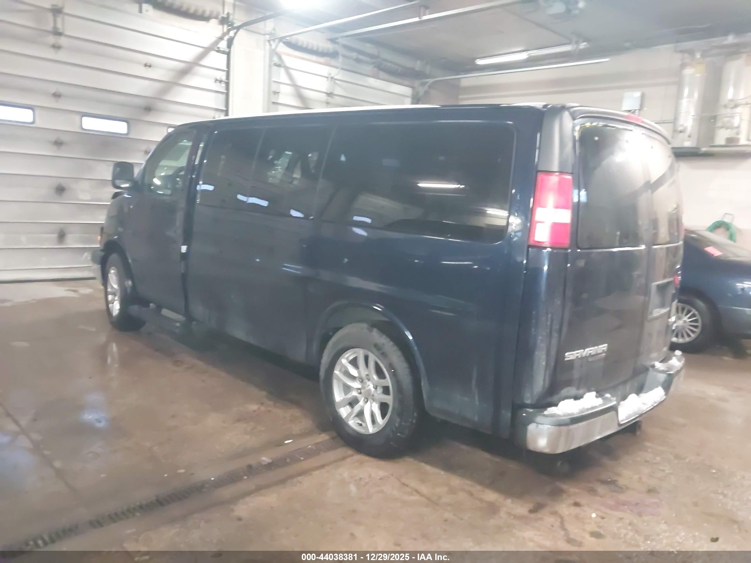 2014 Gmc Savana 1500 Lt Dark Blue vin: 1GKS8CF46E1181236