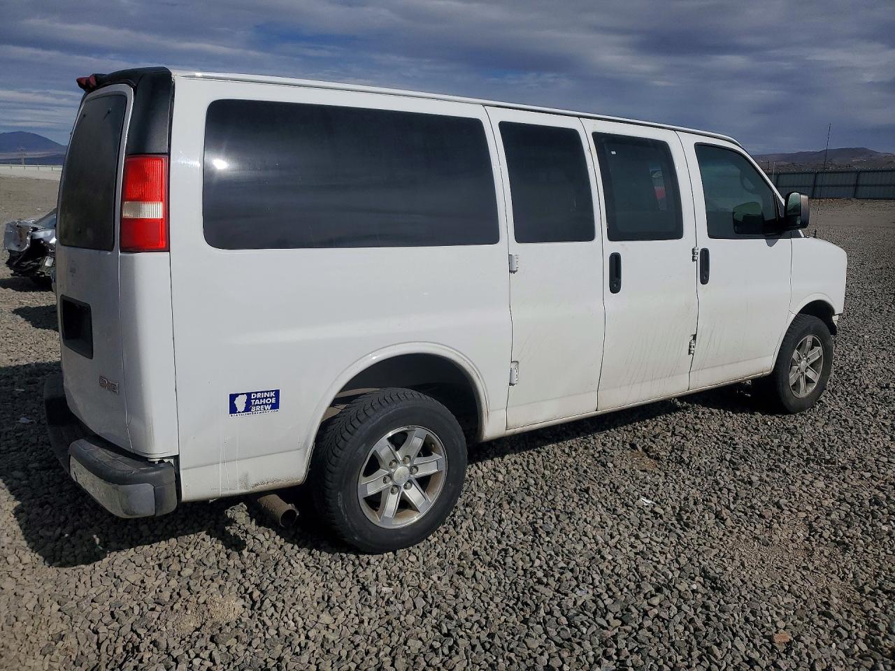 2013 Gmc Savana G1500 Lt White vin: 1GKS8CF48D1164629