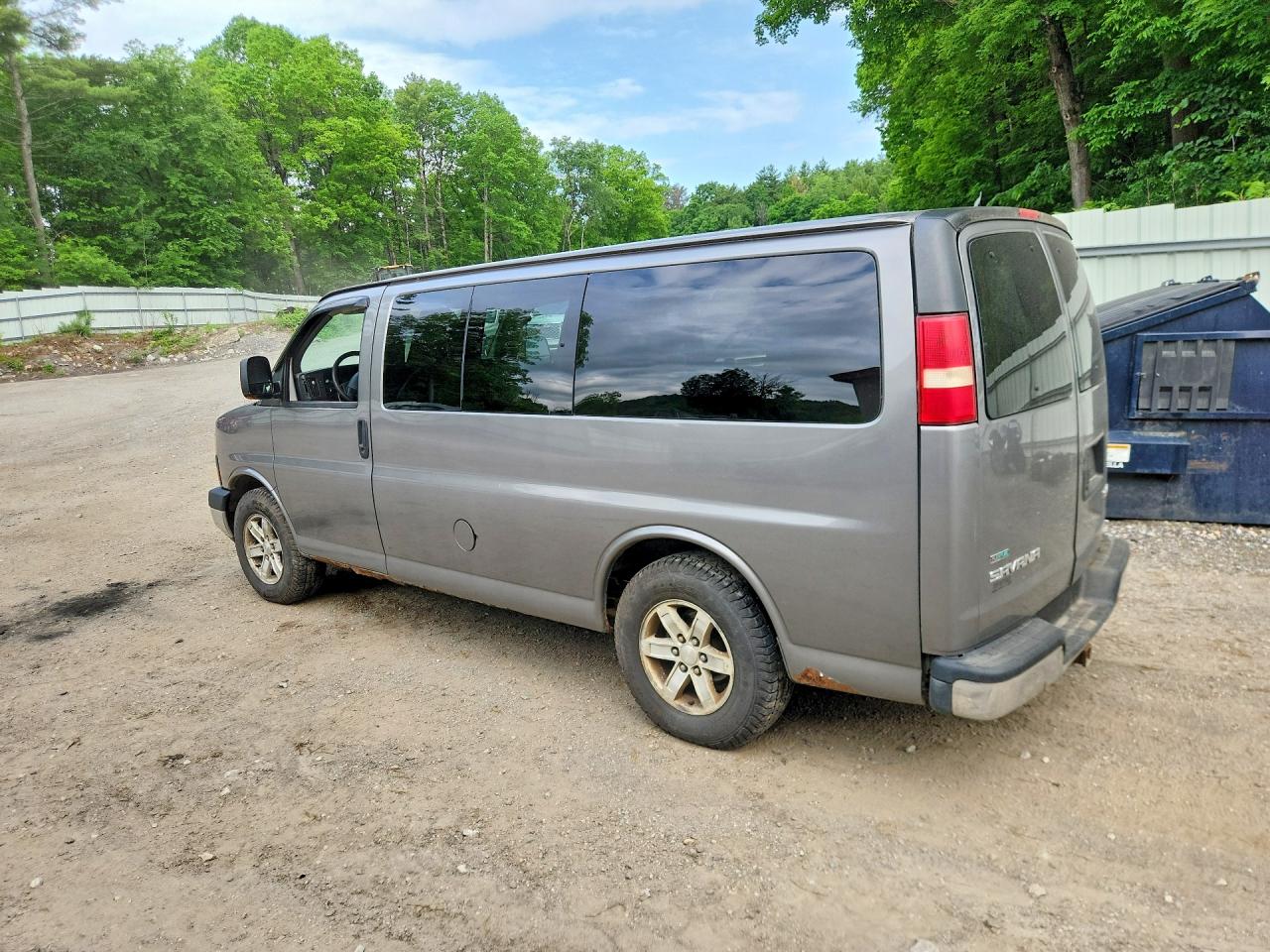 2012 Gmc Savana G1500 Lt Gray vin: 1GKS8CF49C1118886