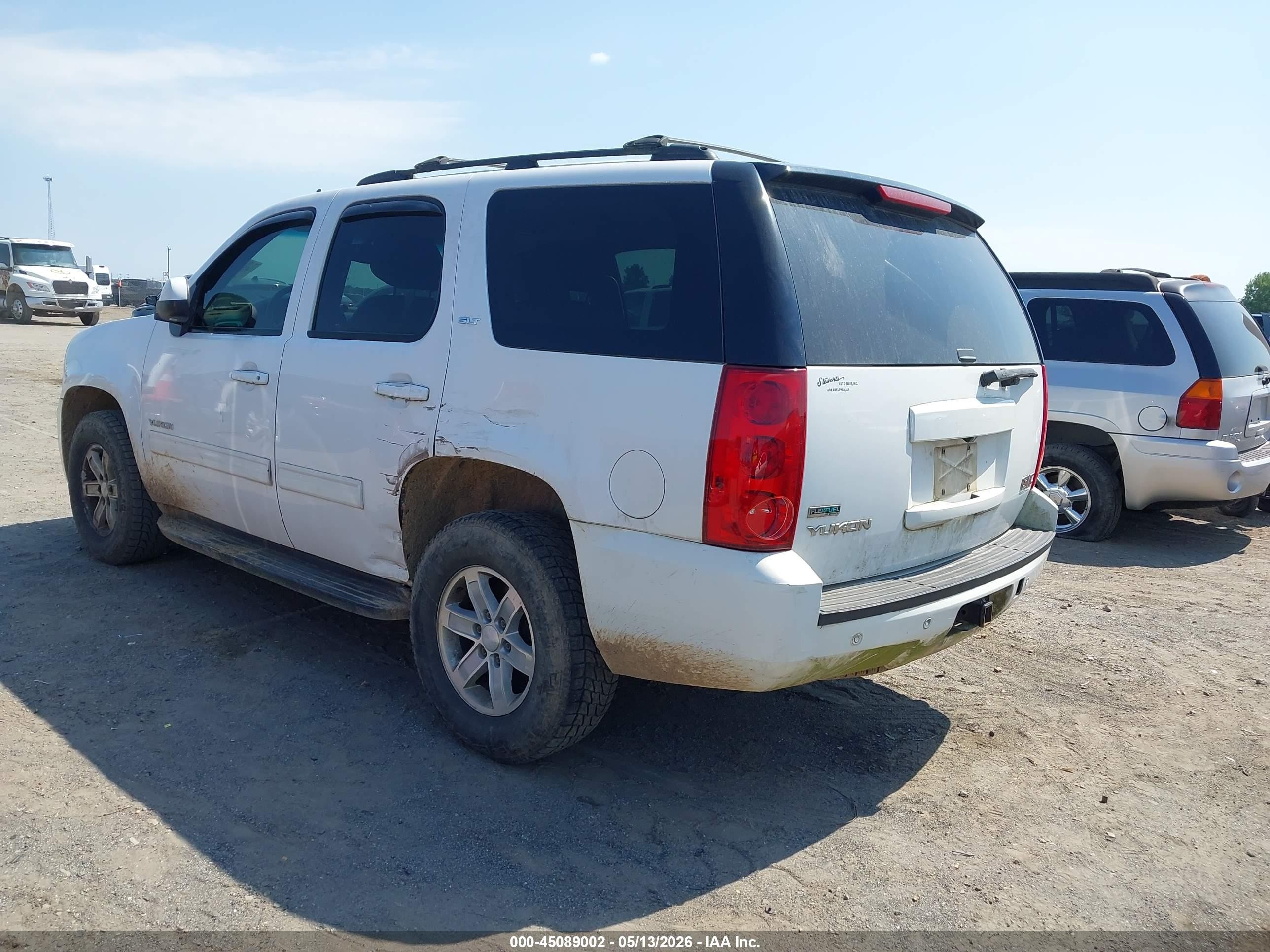 2010 Gmc Yukon Slt Белый vin: 1GKUCCE04AR270997