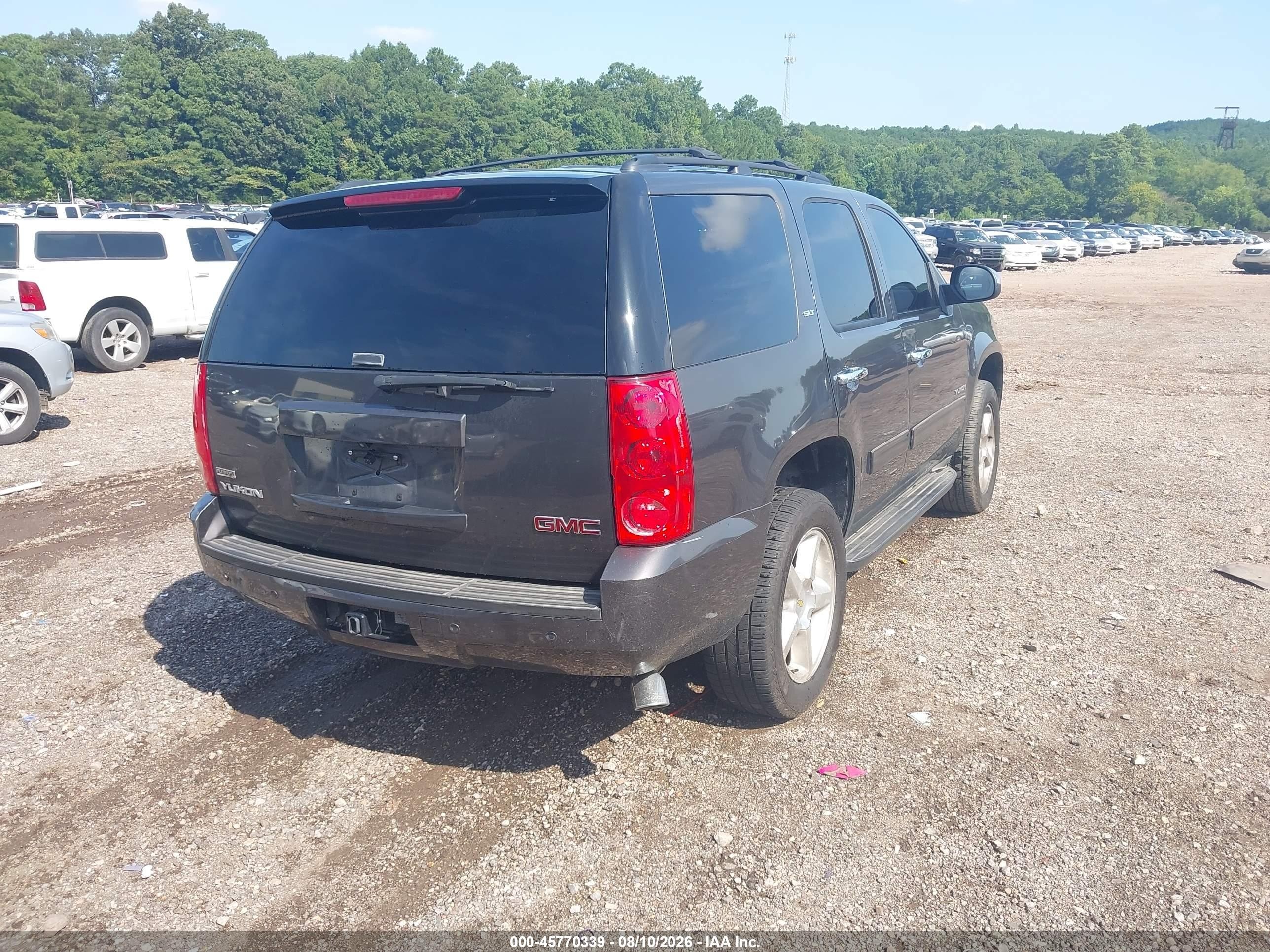 2010 Gmc Yukon Slt Black vin: 1GKUCCE04AR291784