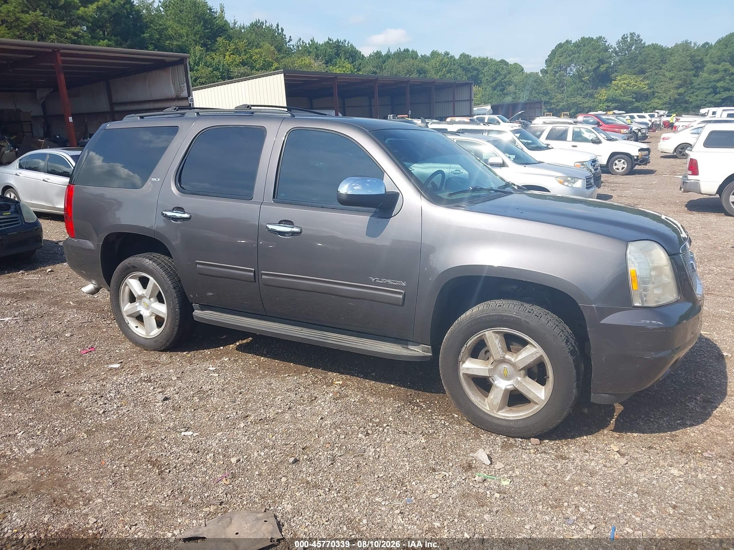 2010 Gmc Yukon Slt Black vin: 1GKUCCE04AR291784