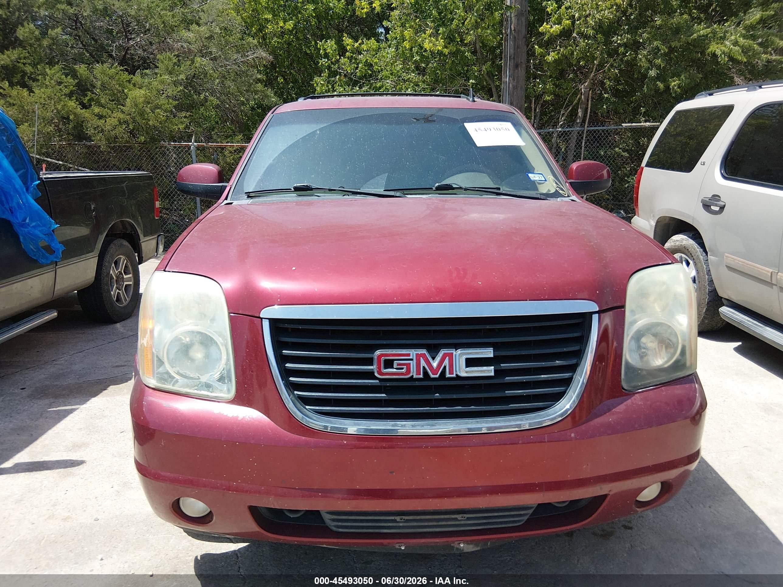 2010 Gmc Yukon Slt Burgundy vin: 1GKUCCE05AR123331