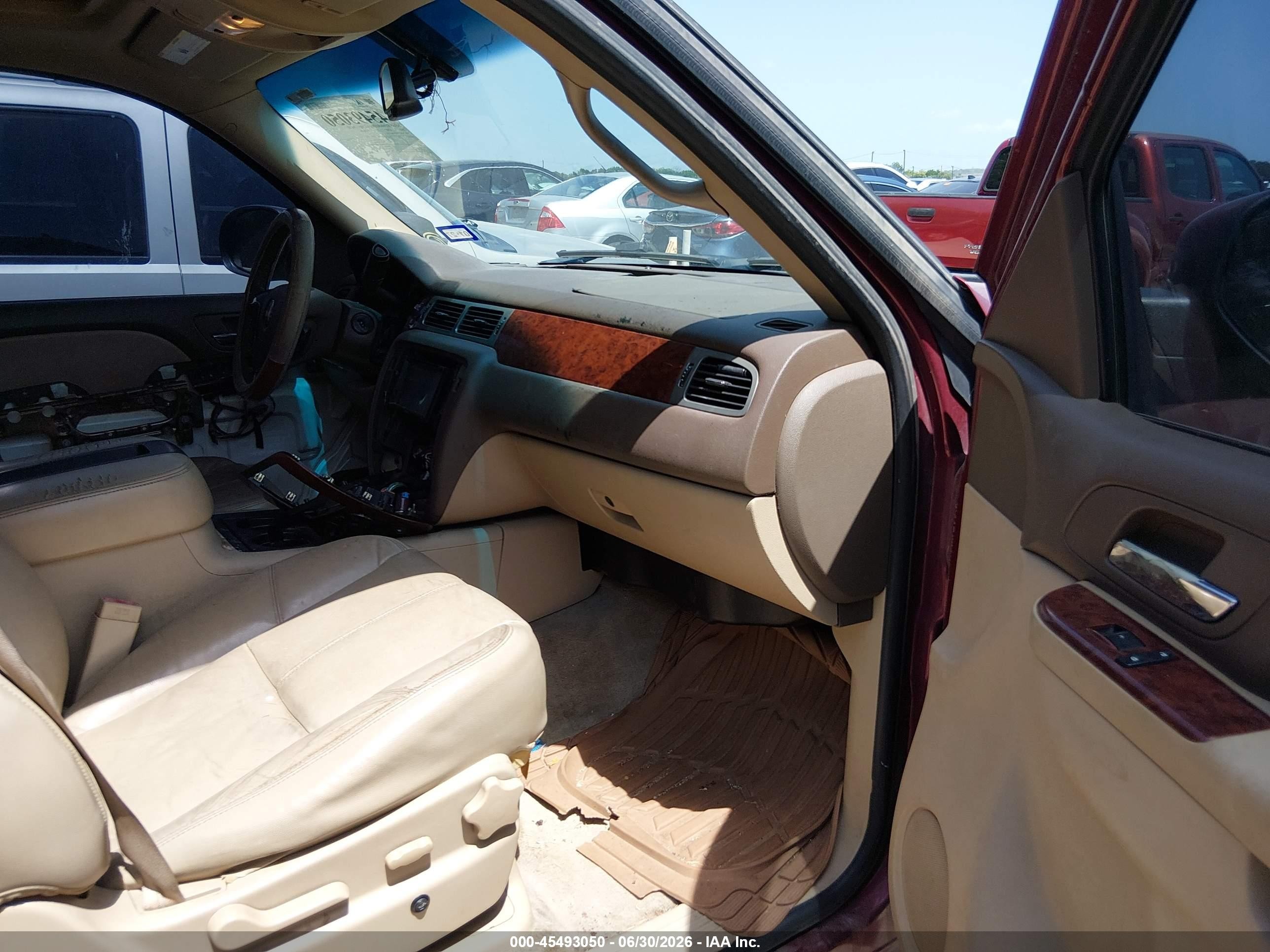 2010 Gmc Yukon Slt Burgundy vin: 1GKUCCE05AR123331