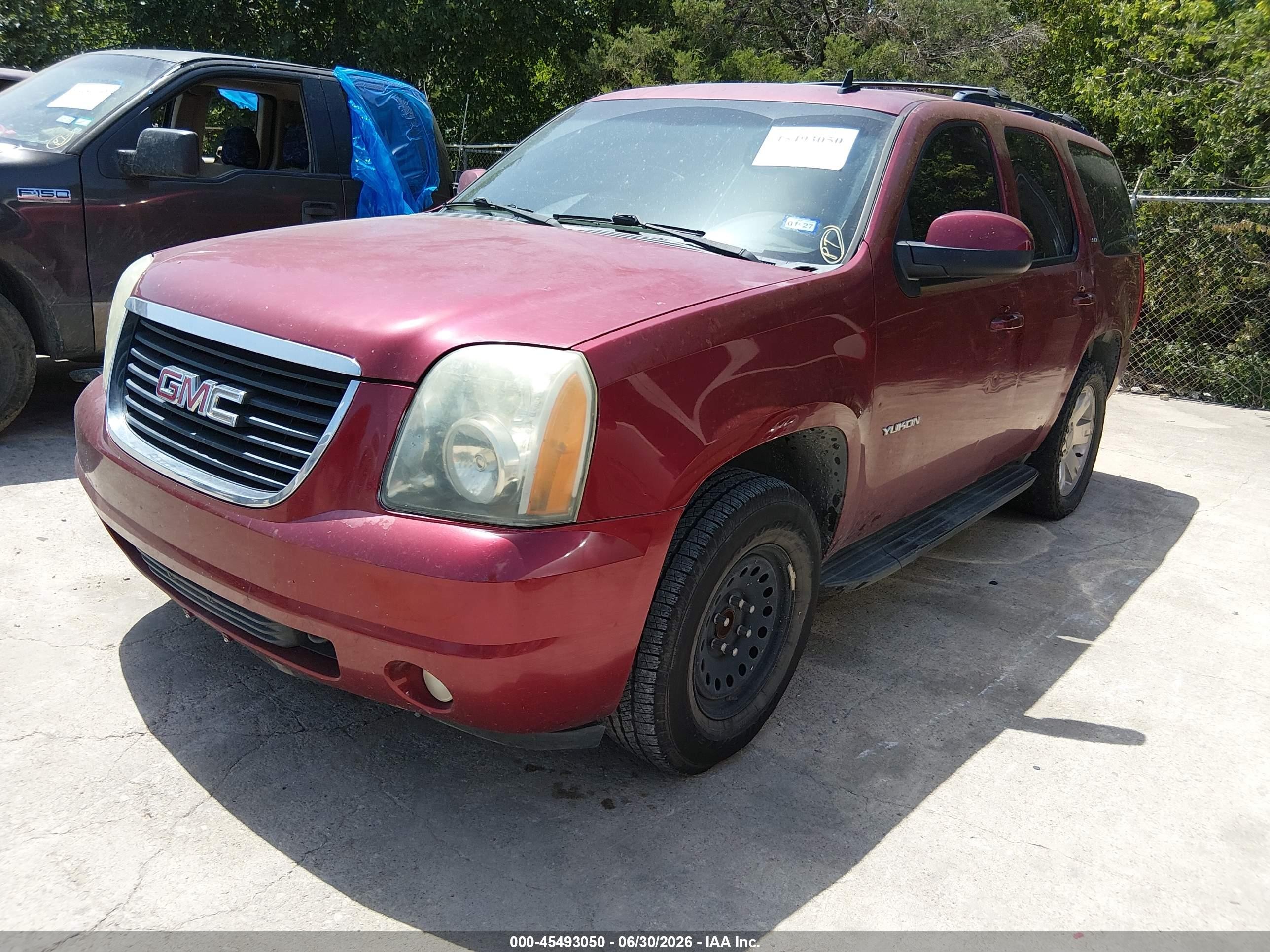 2010 Gmc Yukon Slt Burgundy vin: 1GKUCCE05AR123331
