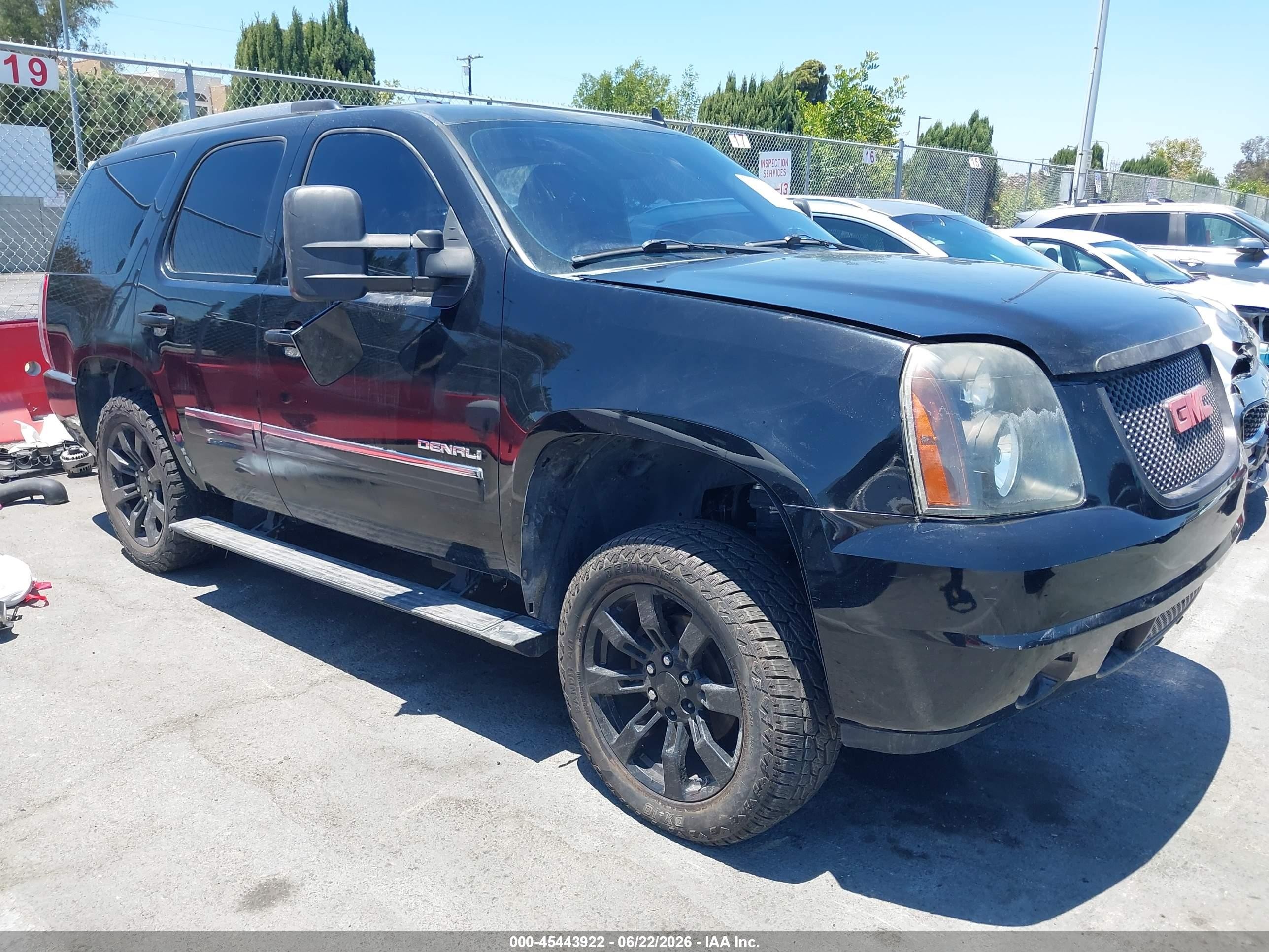 2010 Gmc Yukon Denali Black vin: 1GKUCEEF1AR290947