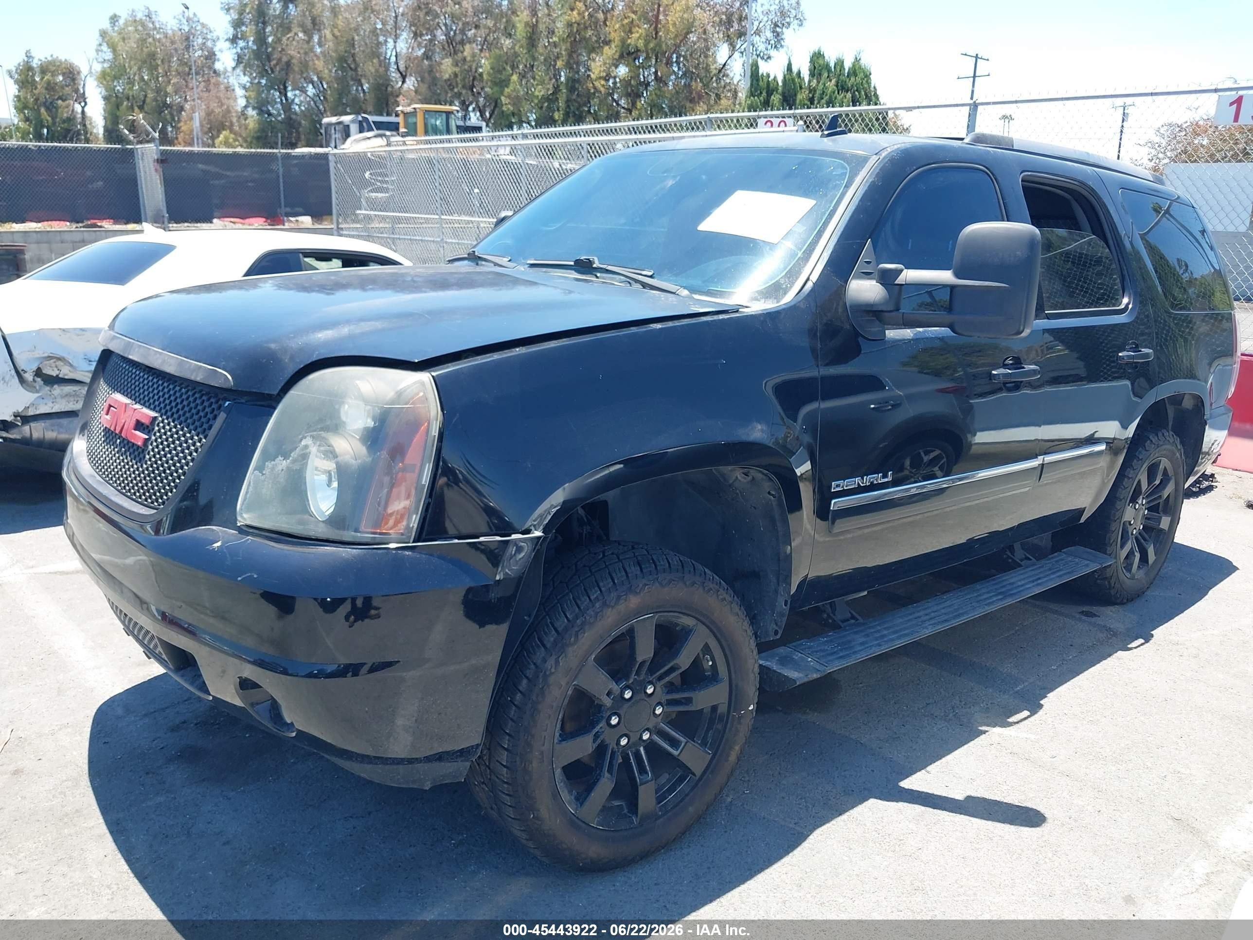 2010 Gmc Yukon Denali Black vin: 1GKUCEEF1AR290947