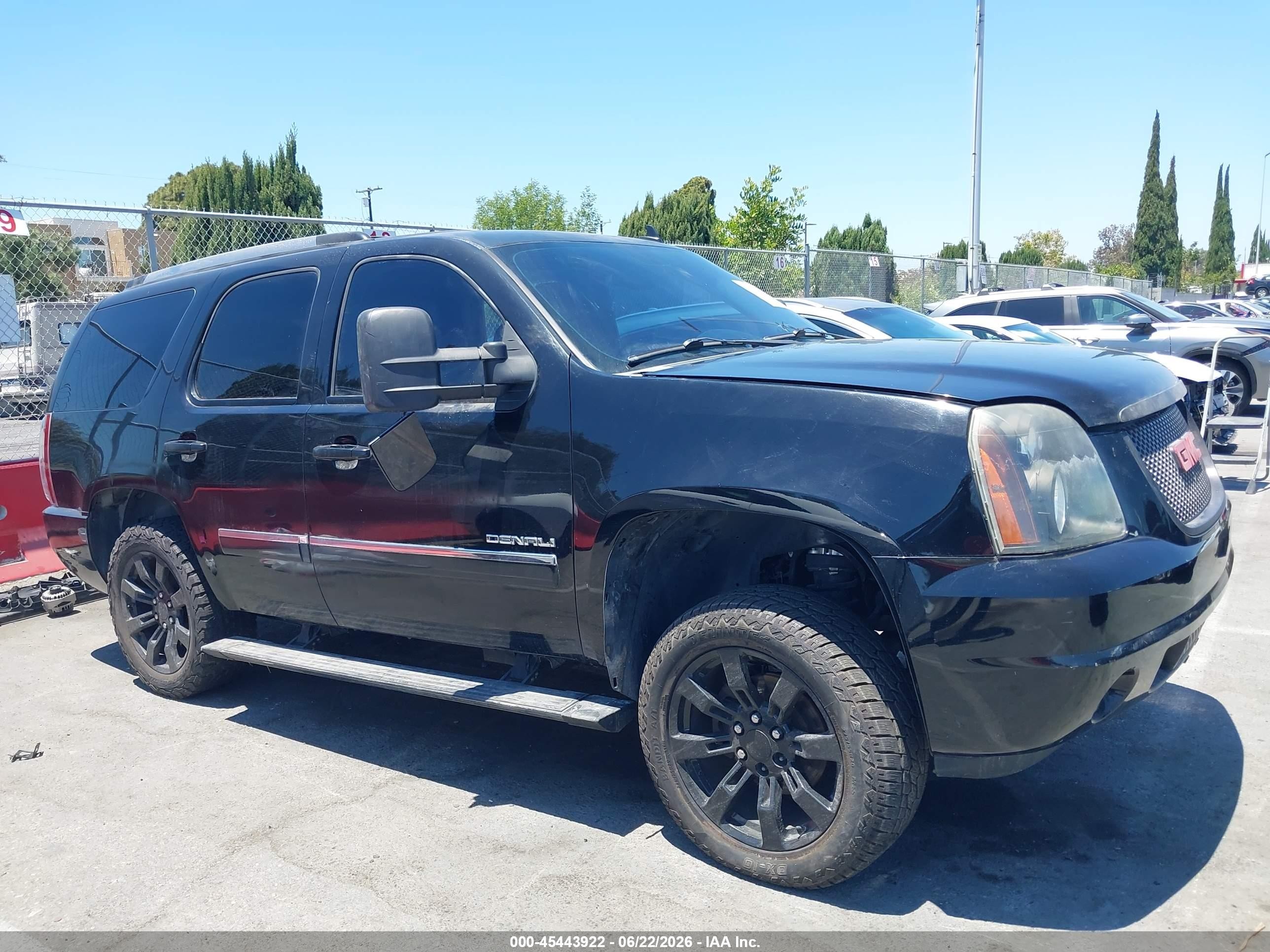 2010 Gmc Yukon Denali Black vin: 1GKUCEEF1AR290947