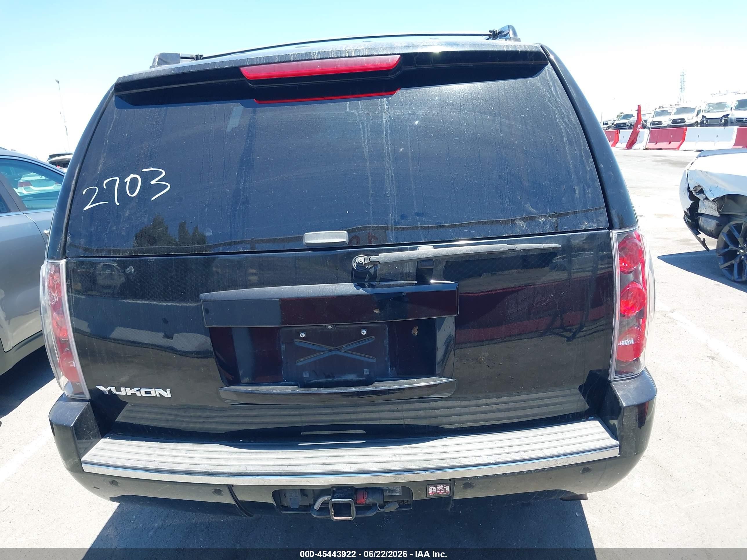 2010 Gmc Yukon Denali Black vin: 1GKUCEEF1AR290947