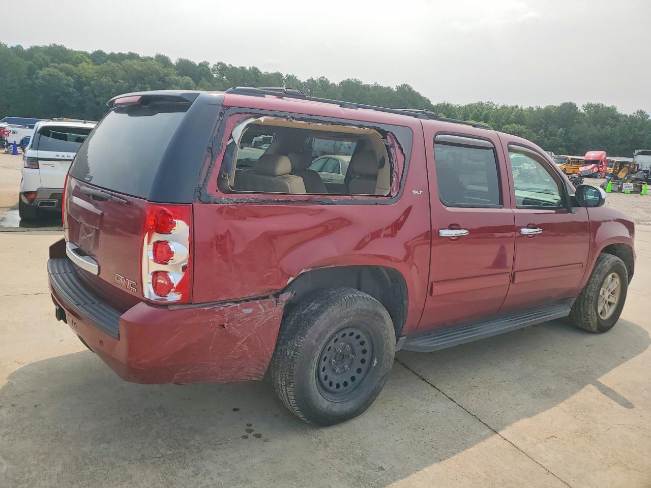 2010 Gmc Yukon Xl C1500 Slt Burgundy vin: 1GKUCKE07AR201439