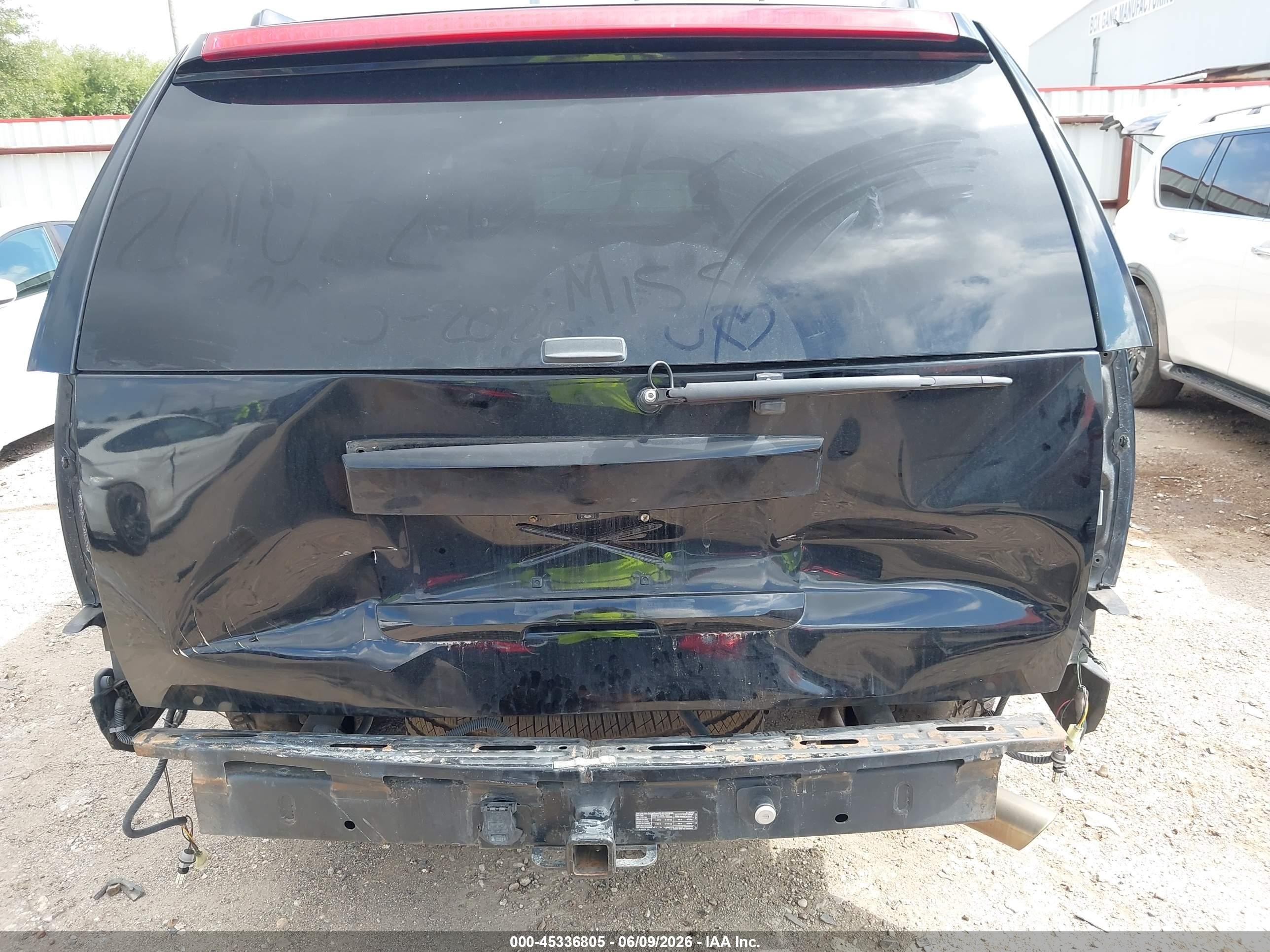 2010 Gmc Yukon Xl 1500 Denali Black vin: 1GKUCMEFXAR177265