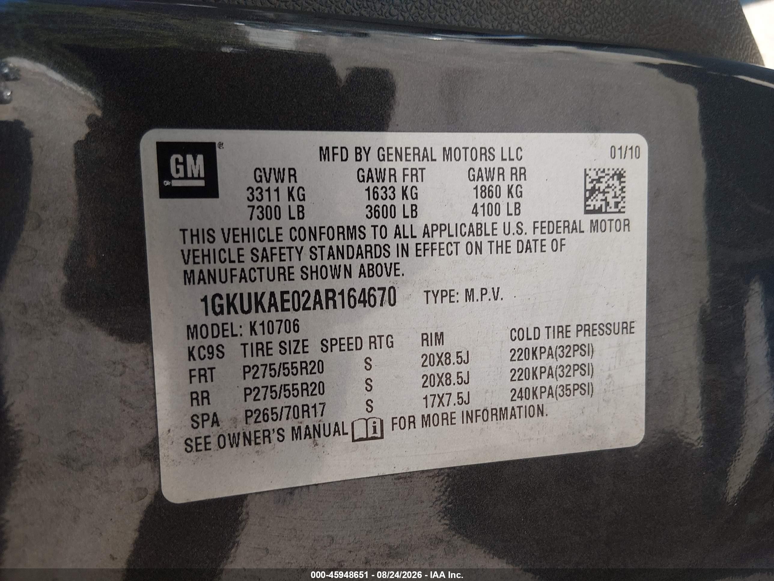 2010 Gmc Yukon Sle Серый vin: 1GKUKAE02AR164670