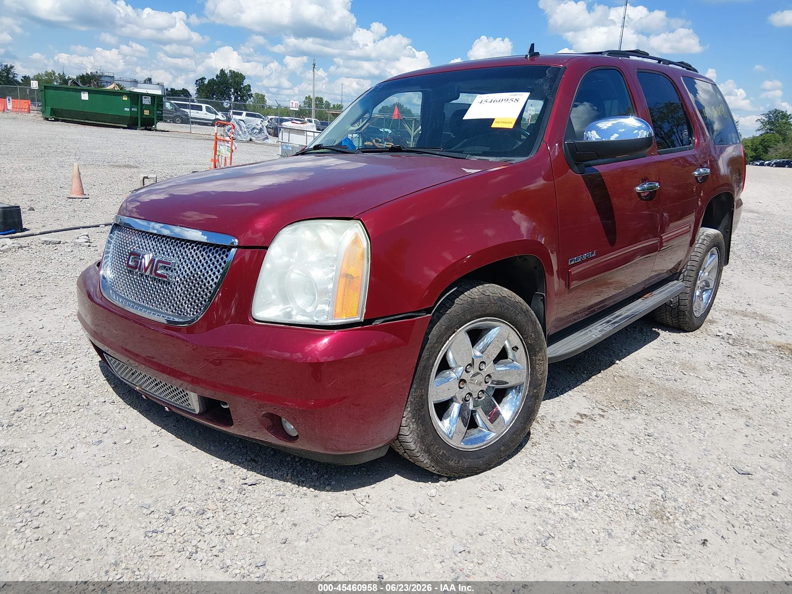 2010 Gmc Yukon Slt Red vin: 1GKUKCE00AR143568