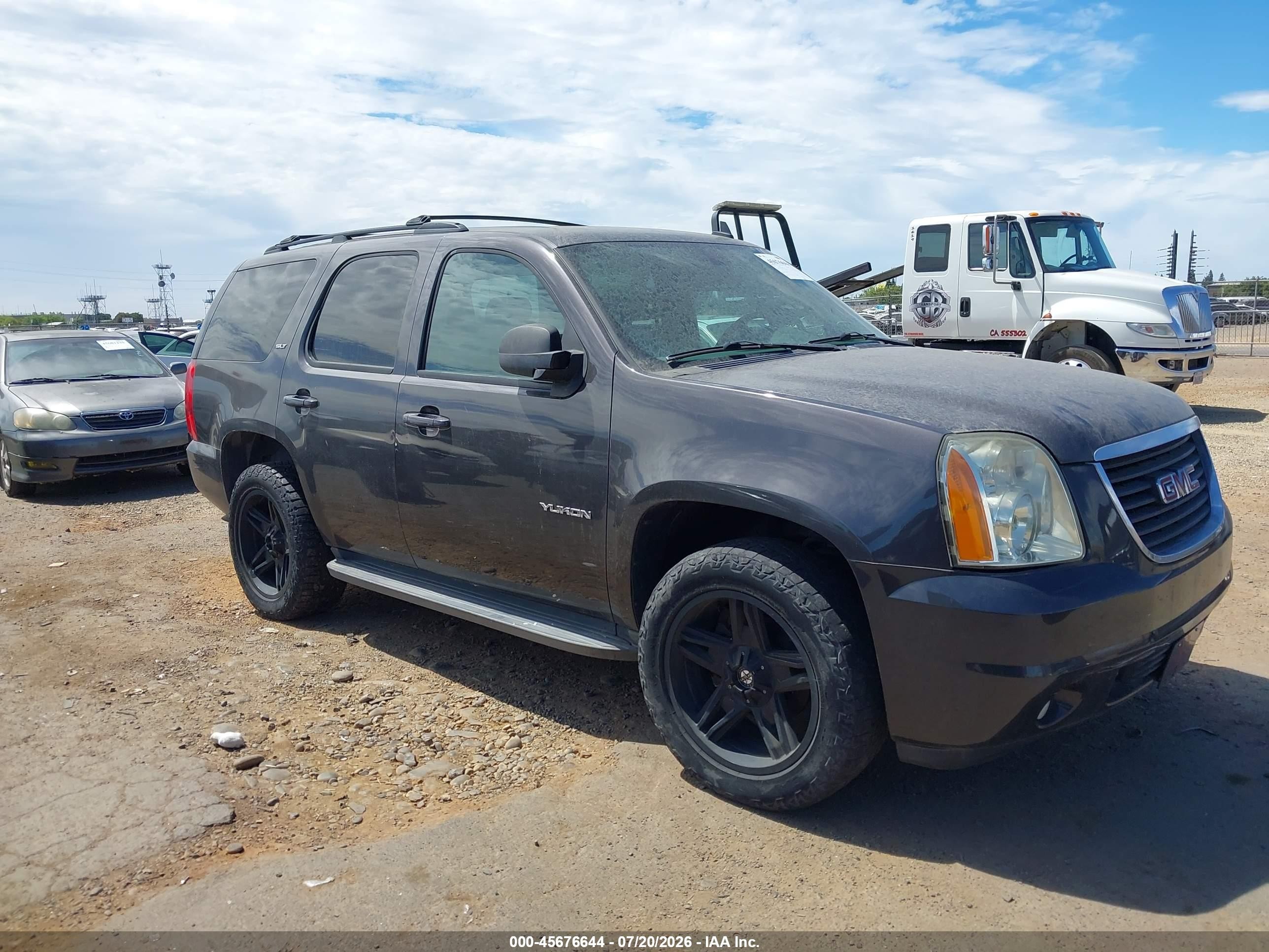 2010 Gmc Yukon Slt Gray vin: 1GKUKCE04AR192787