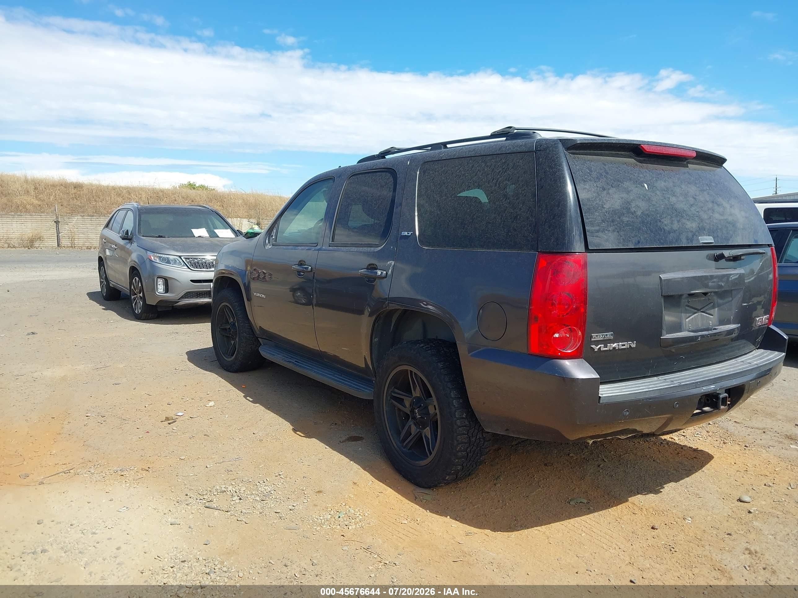 2010 Gmc Yukon Slt Gray vin: 1GKUKCE04AR192787