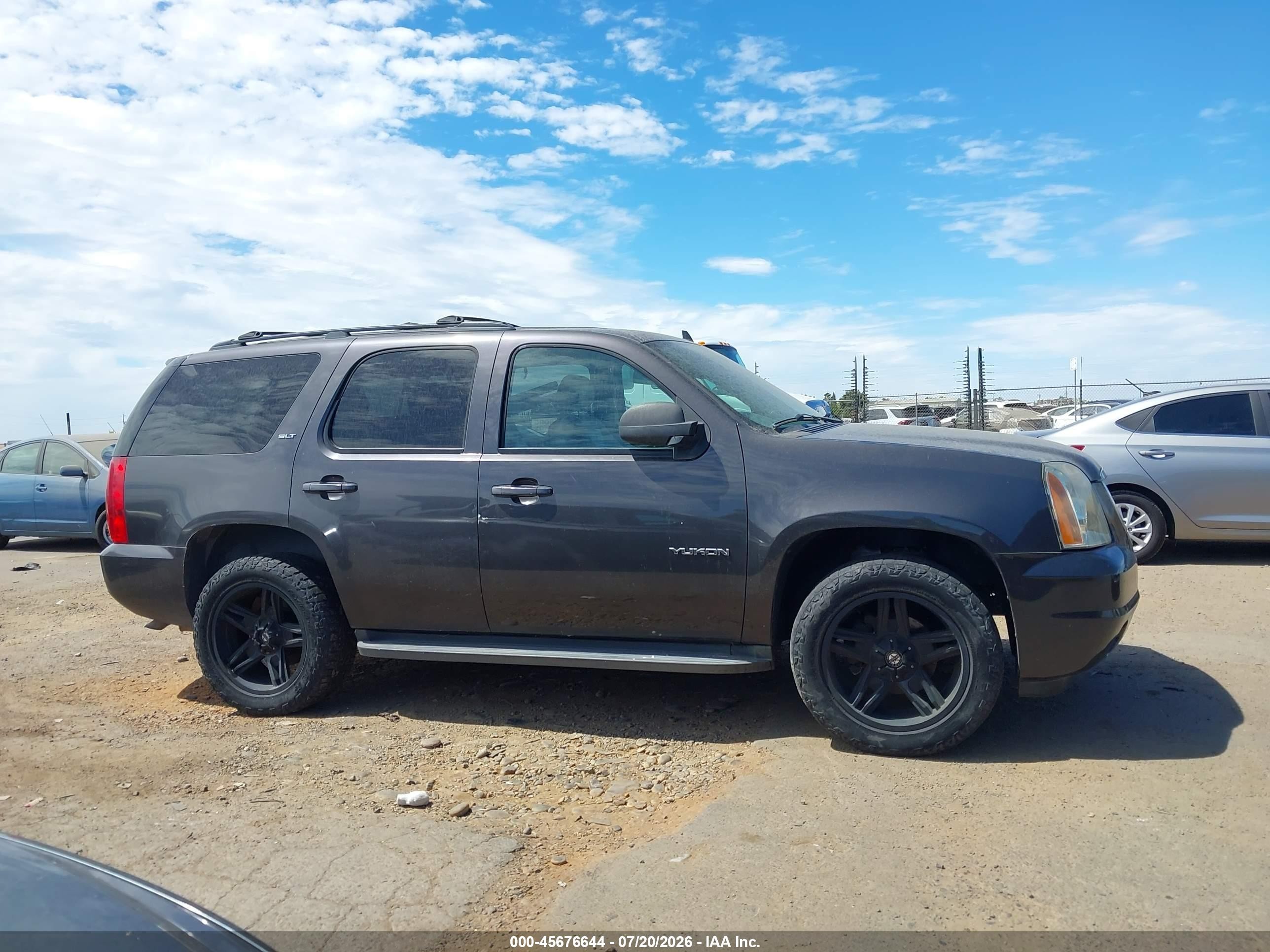 2010 Gmc Yukon Slt Gray vin: 1GKUKCE04AR192787